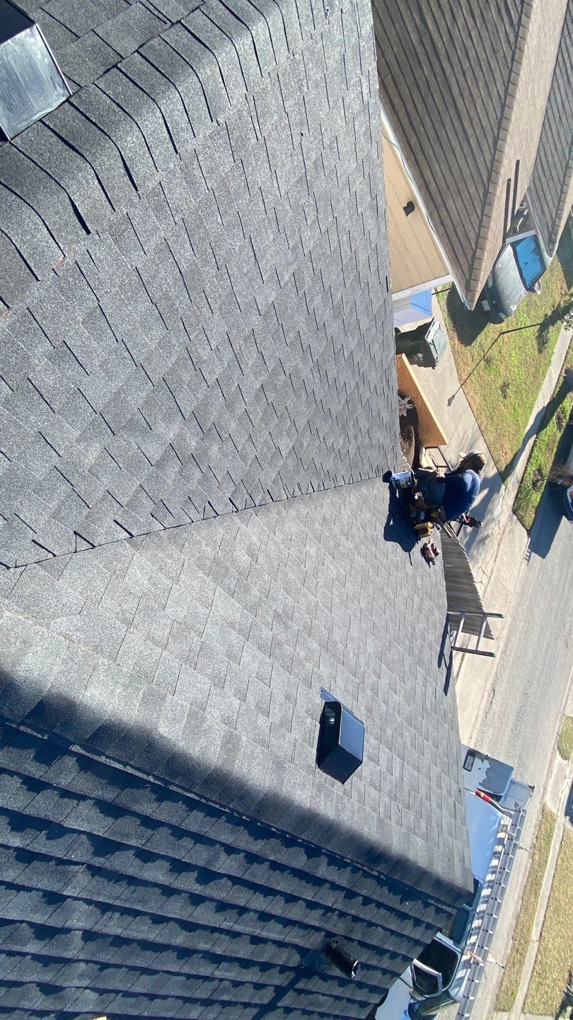 Residential Roofing Installation using Architectural Dimensional Shingles by Lighthouse Roofing