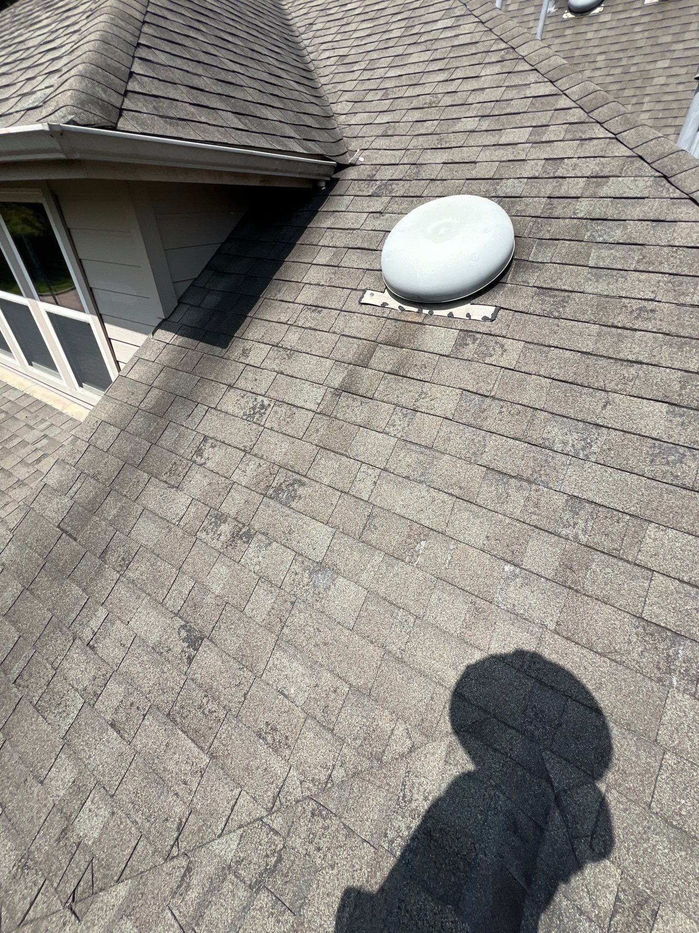 Hail Damage using Owen's Corning Duration (Lifetime) Shingles by Roof Repair Company