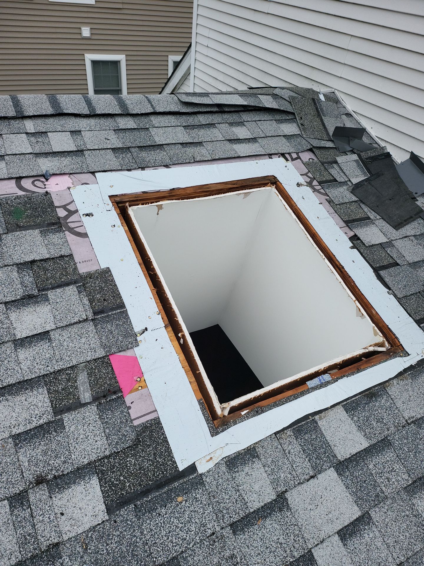 Residential Roofing Installation using Owens Corning TruDefinition Duration Sierra Gray by A Plus Exterior