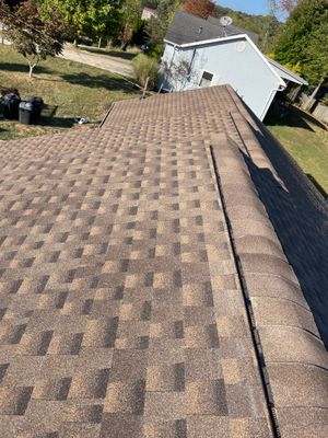 Residential Roofing Installation using GAF Timberline HDZ Barkwood