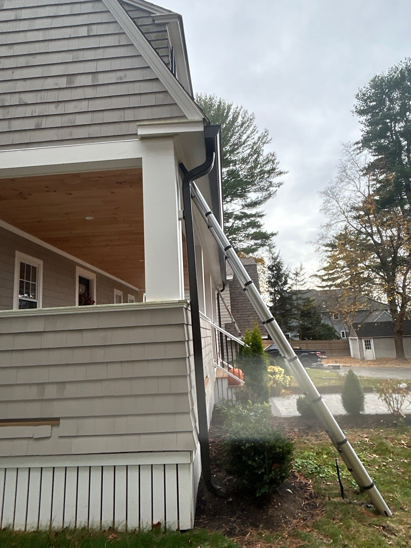 Andover Complete Gutter System with T-Rex Guards & Valley Splashguard by Mighty Dog Roofing of Greater Middlesex County