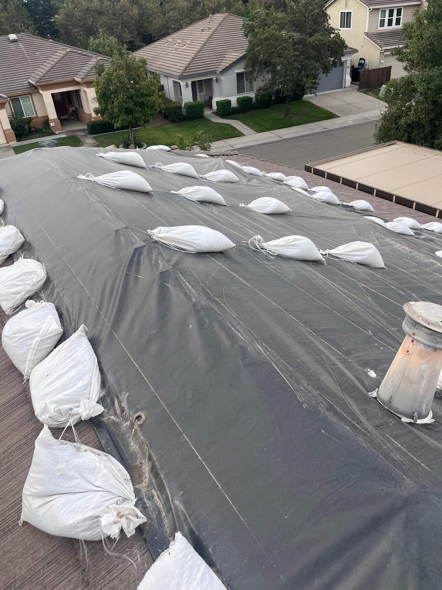 Tile Roof Repair by Grandmark Service Company