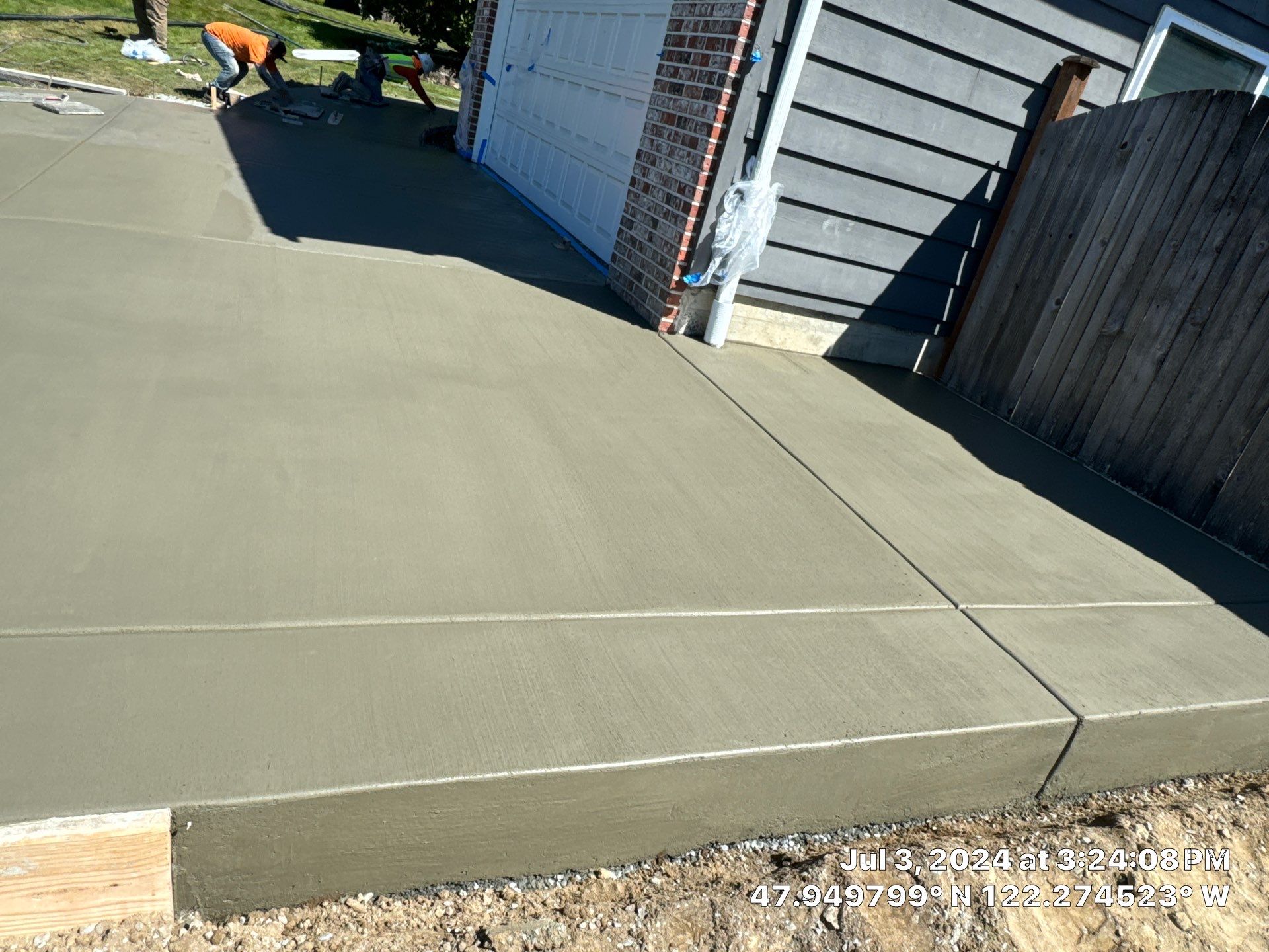 Jacob | Concrete Driveway  by Jireh Asphalt & Concrete Inc 