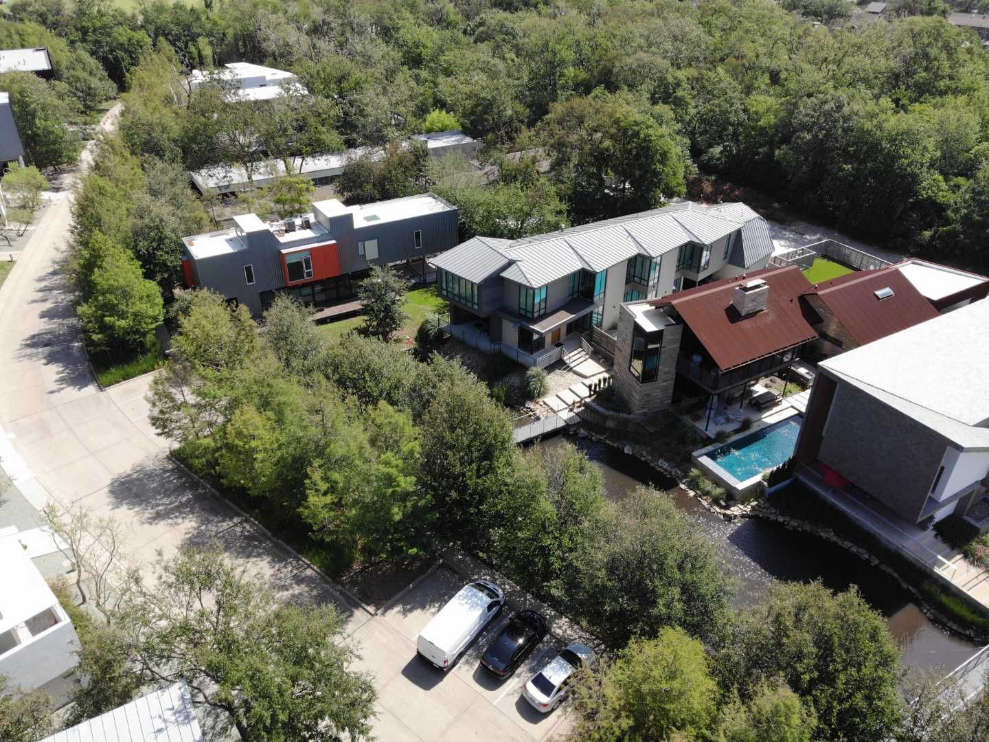 Metal Roofing project using MBCI Flexloc Panels - 22 gauge - silver metallic-in-color by Becker Roofing and Exteriors