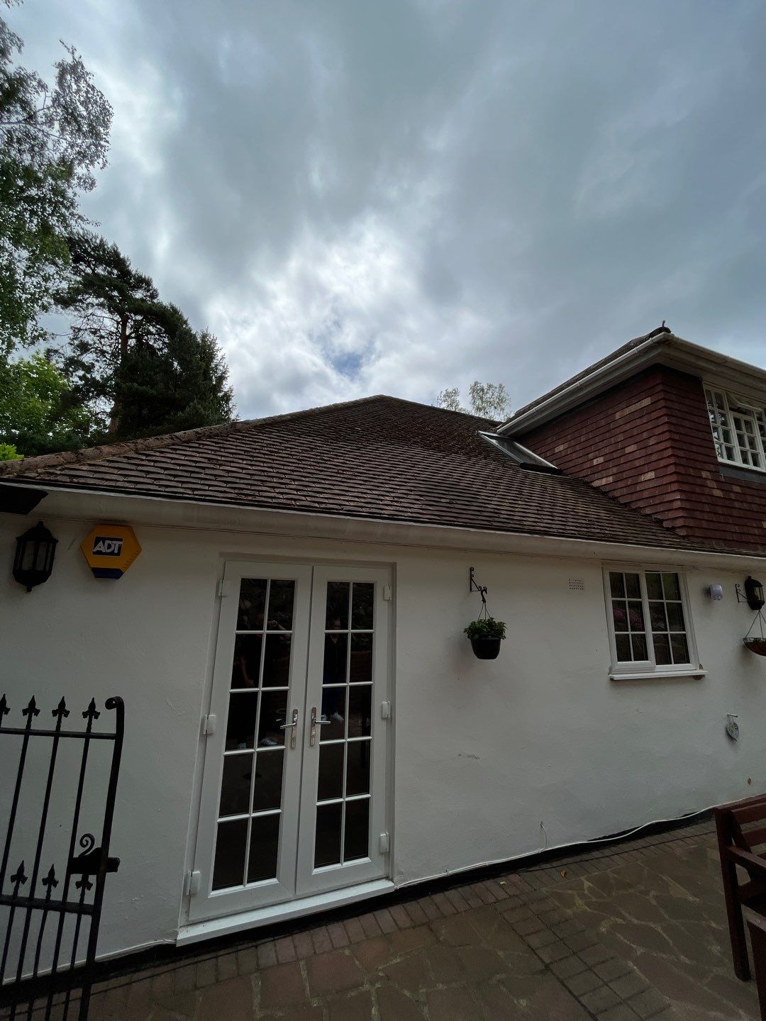 Roof Clean  - Moss Removal - Gutter Clean using Honda 15lpm Low Pressure Washing Machine by Ges Exterior Cleaning ltd