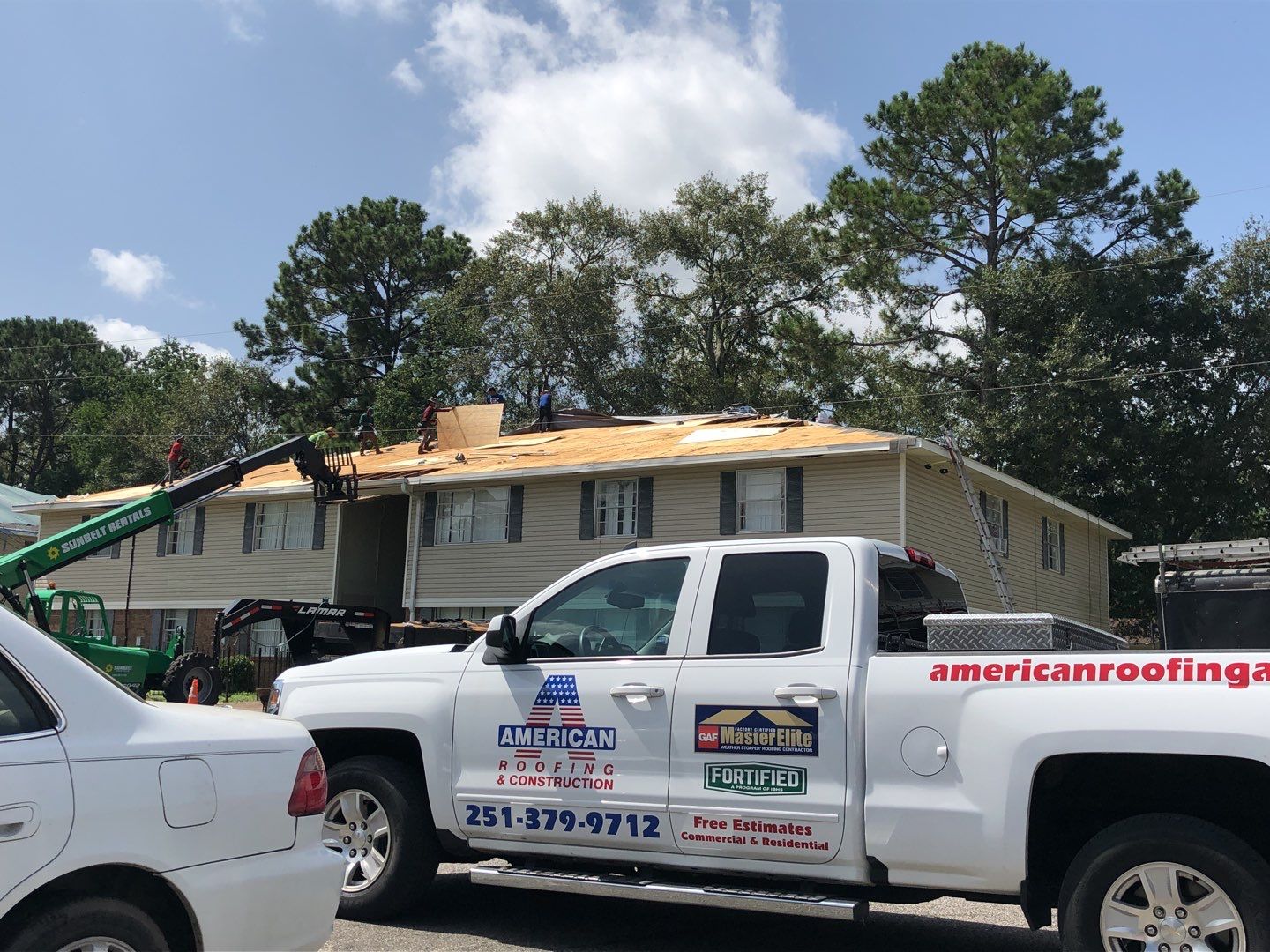 Commercial Roofing Installation using Roof Replacement by American Roofing & Construction LLC