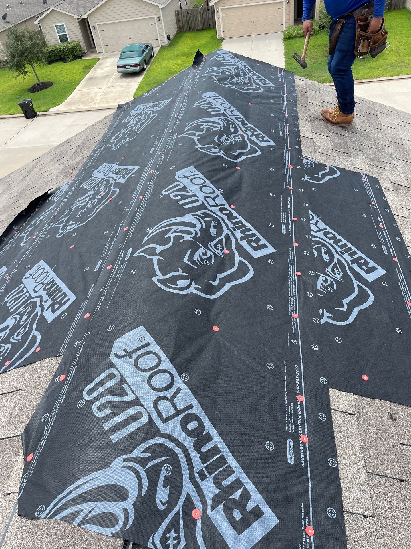 Residential Roofing Repair using Owen's Corning Duration (Lifetime) Shingles by Roof Repair Company
