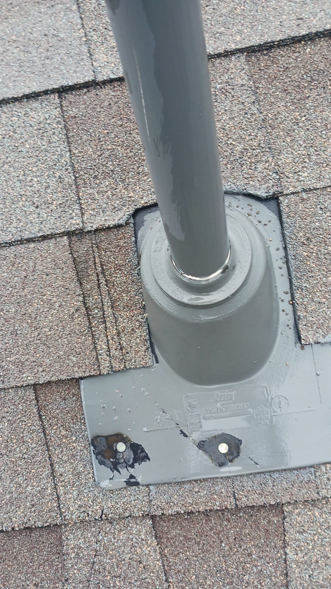 Hail Damage using Owen's Corning Duration (Lifetime) Shingles by Roof Repair Company