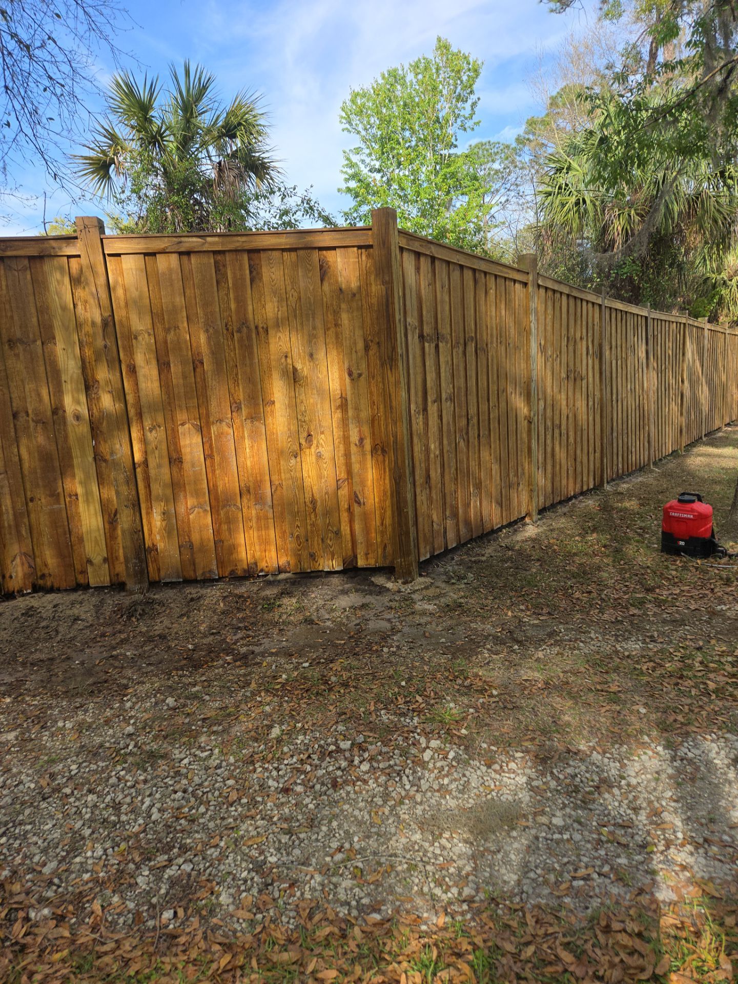 Weathered Fence using Wood Sealant by DuraSeal