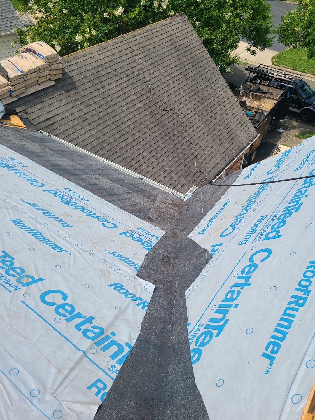 Haymarket: Roof Replacement with CertainTeed Landmark Pro Designer Shingles in Max Def Weathered Wood by RM Banning, Inc.