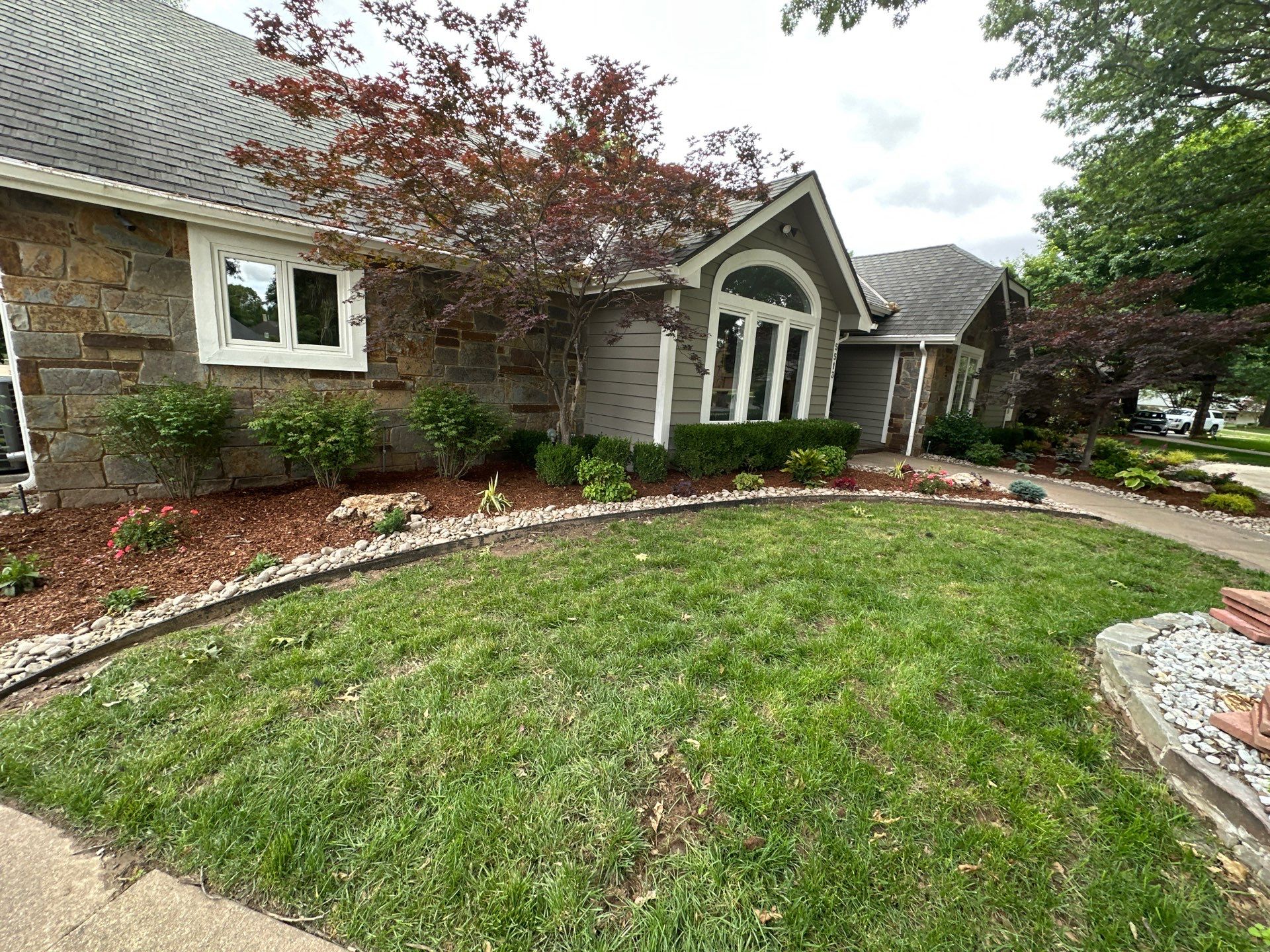 Project in Tulsa by Greenscapes Outdoor
