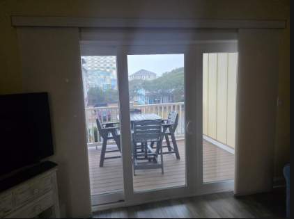 DP 50 Sliding Glass Door Replacement in Oak Island NC | RGR Construction & Roofing, LLC by RGR Construction and Roofing, LLC