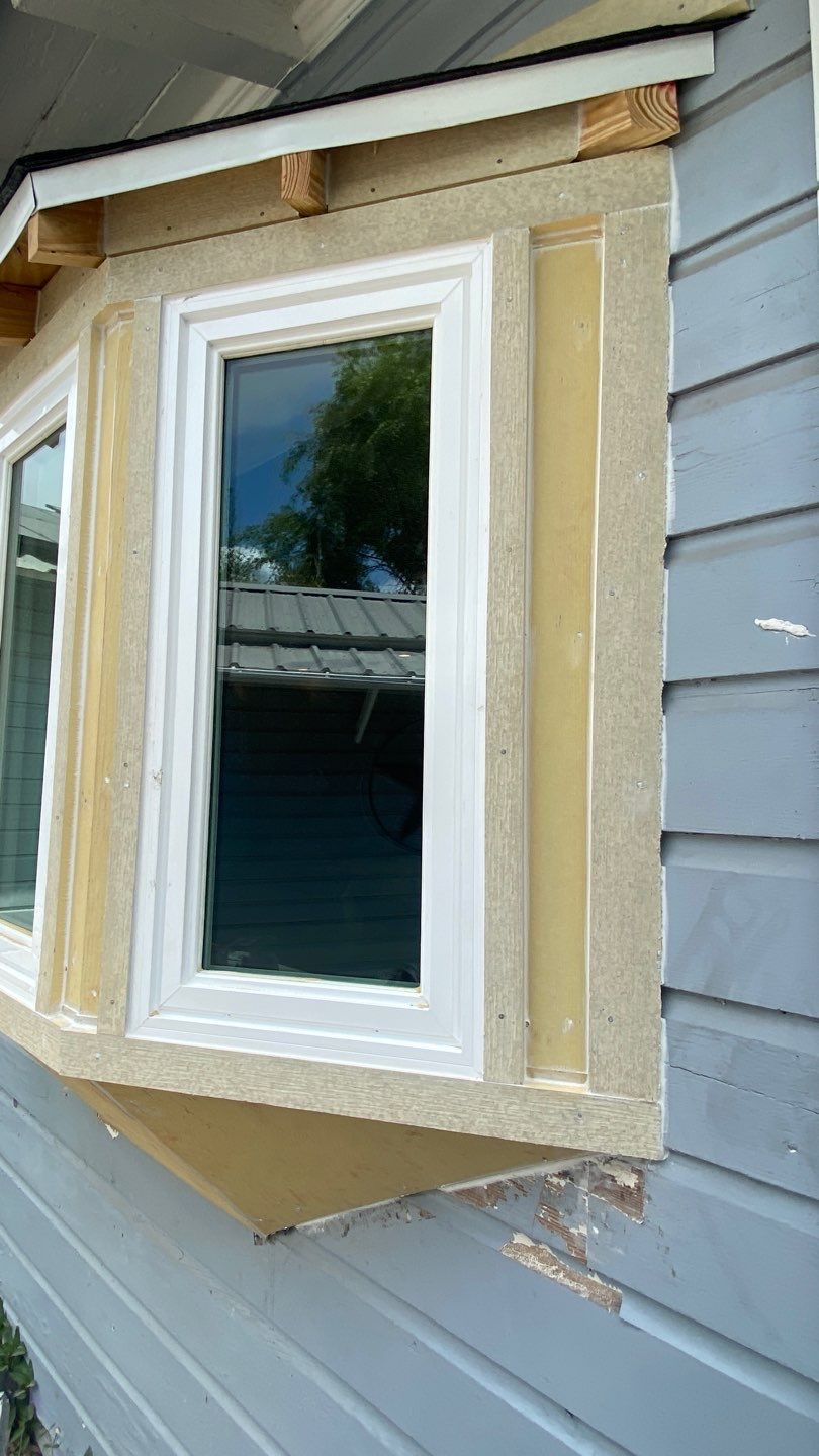 Bay Beauty-Full Bay Windows by Bayfront Roofing and Construction