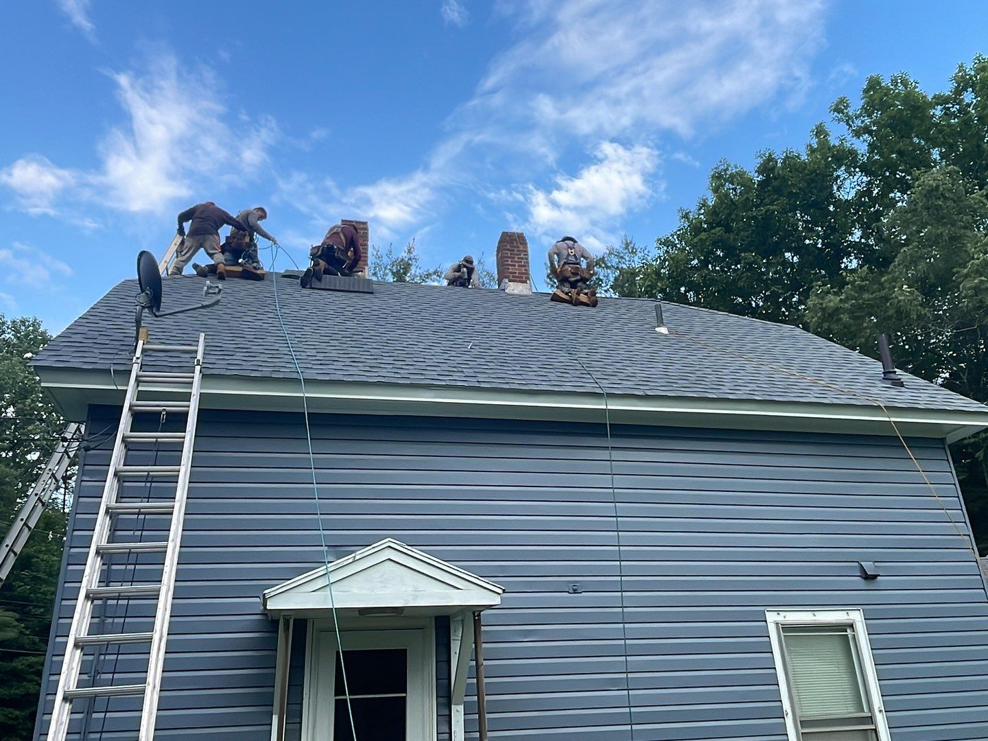 Residential Roofing Installation using GAF Timberline HDZ by Sensible Home Solutions