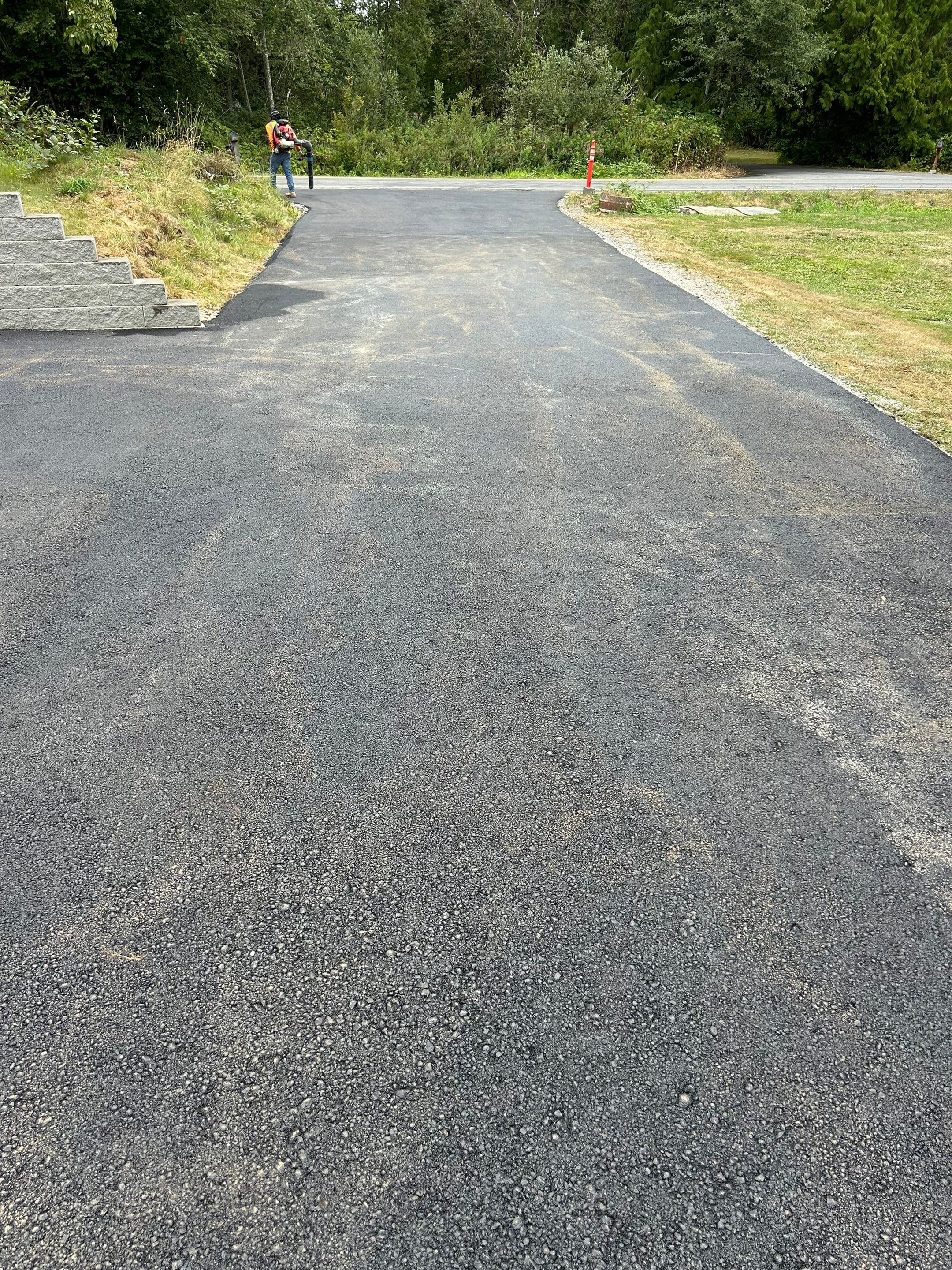 Joann | Asphalt Driveway & Retaining Wall  by Jireh Asphalt & Concrete Inc 