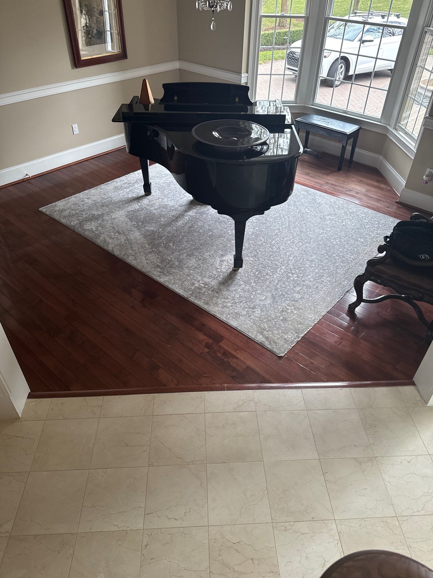 Prefinished Maple transformation by Ann Arbor Hardwoods 