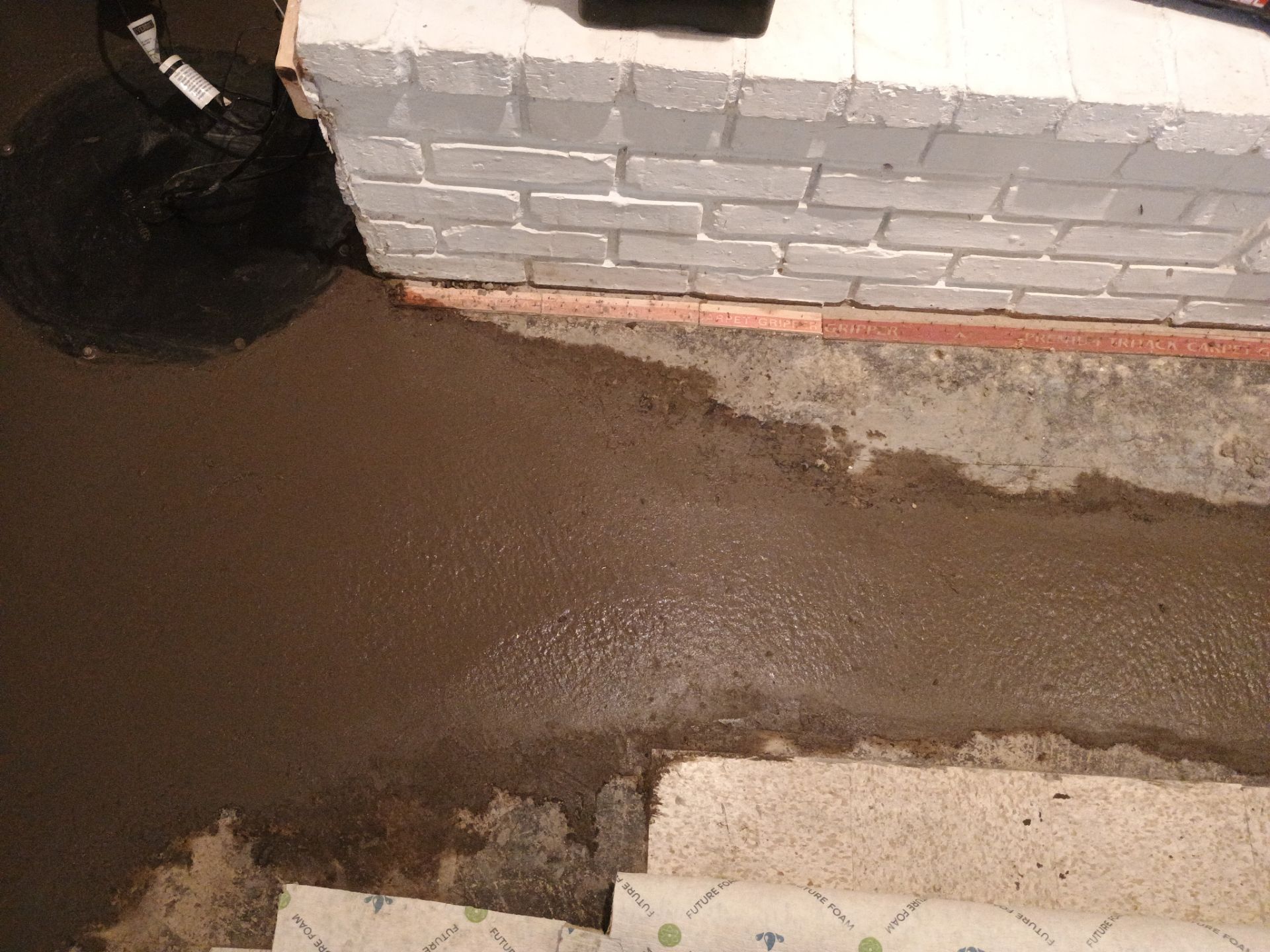Interior Drain Tile & Sump Pump in Northwest Minneapolis by Waterproofing Northeast