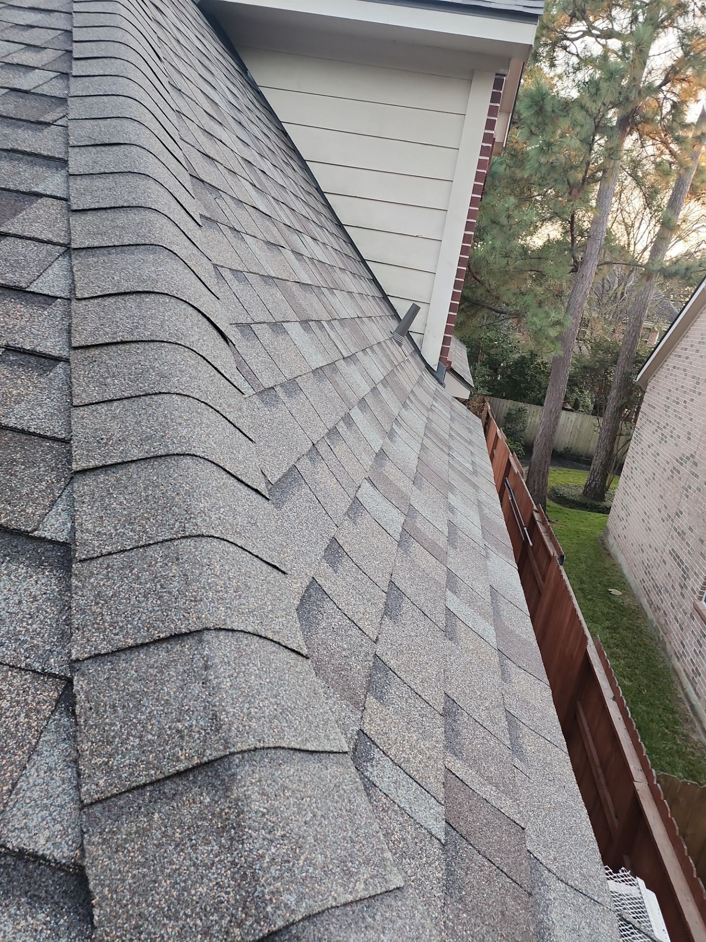 Residential Roofing Installation using Owen's Corning Duration (Lifetime) Shingles by Roof Repair Company