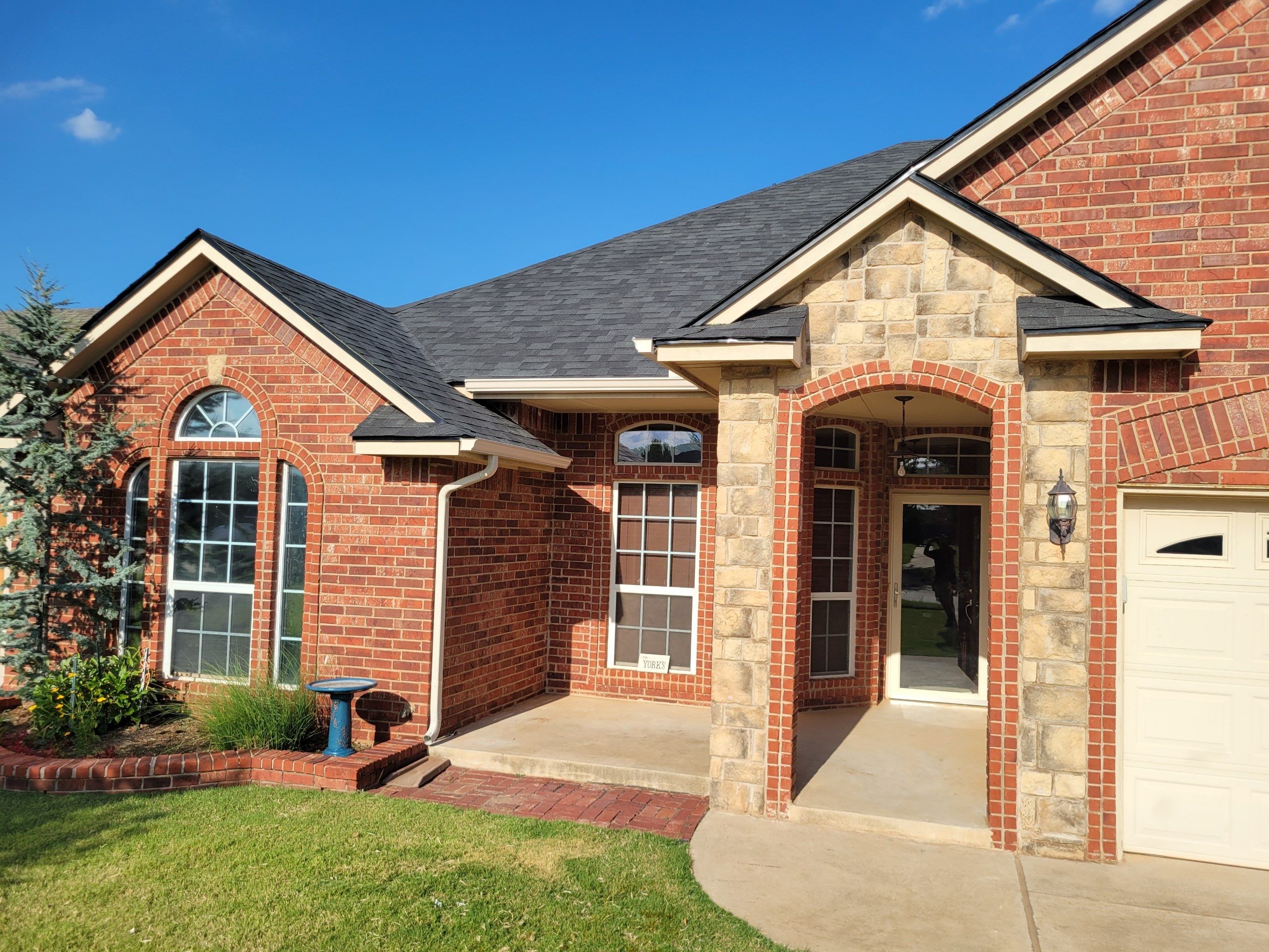 roof replacement in Mustang by McCann's Roofing and Construction