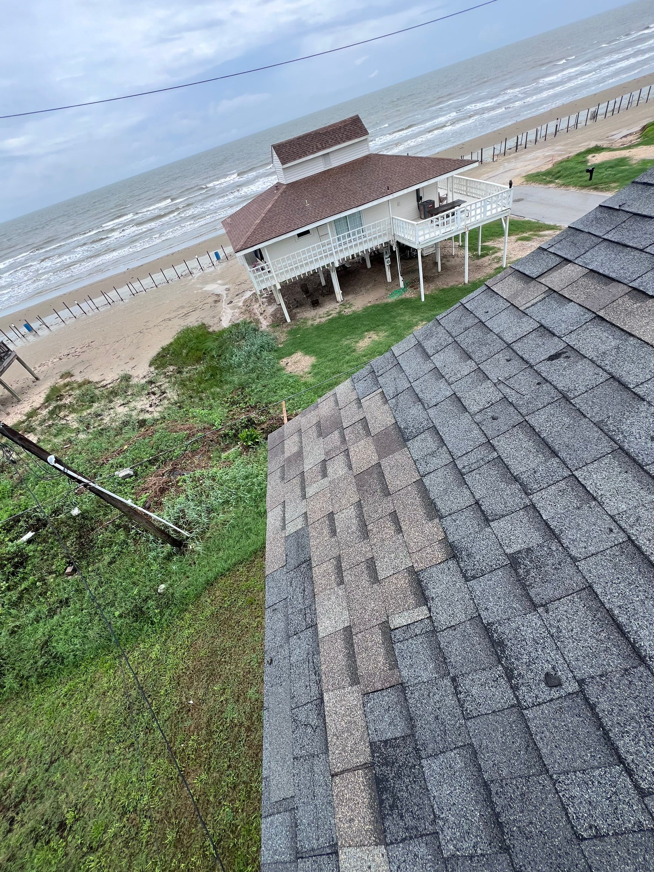 Hail Damage using Owen's Corning Duration (Lifetime) Shingles by Roof Repair Company