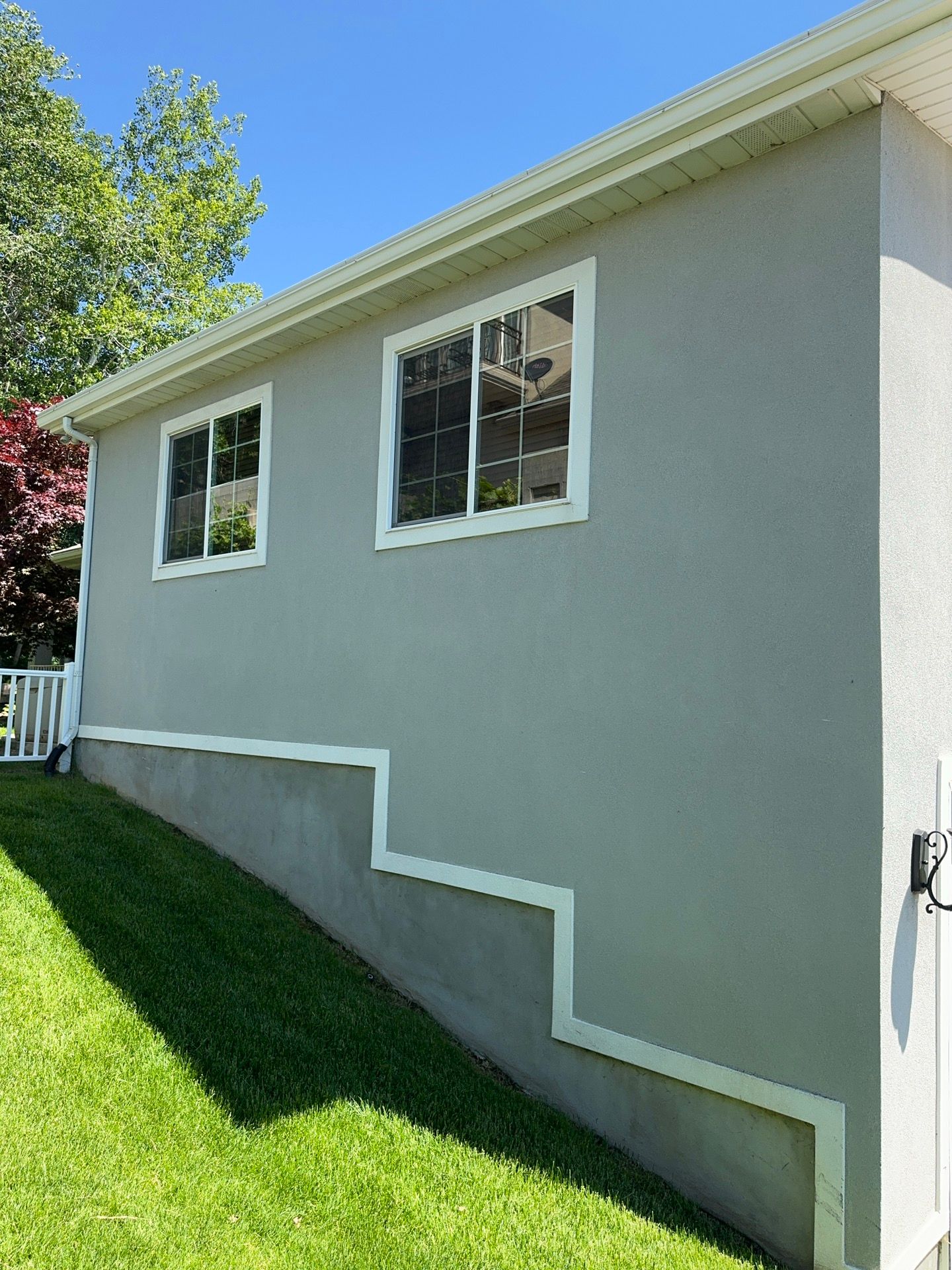 Bountiful | Massive Stucco Conversion & Mixed Profiles | Aged Pewter by Ideal Siding Utah