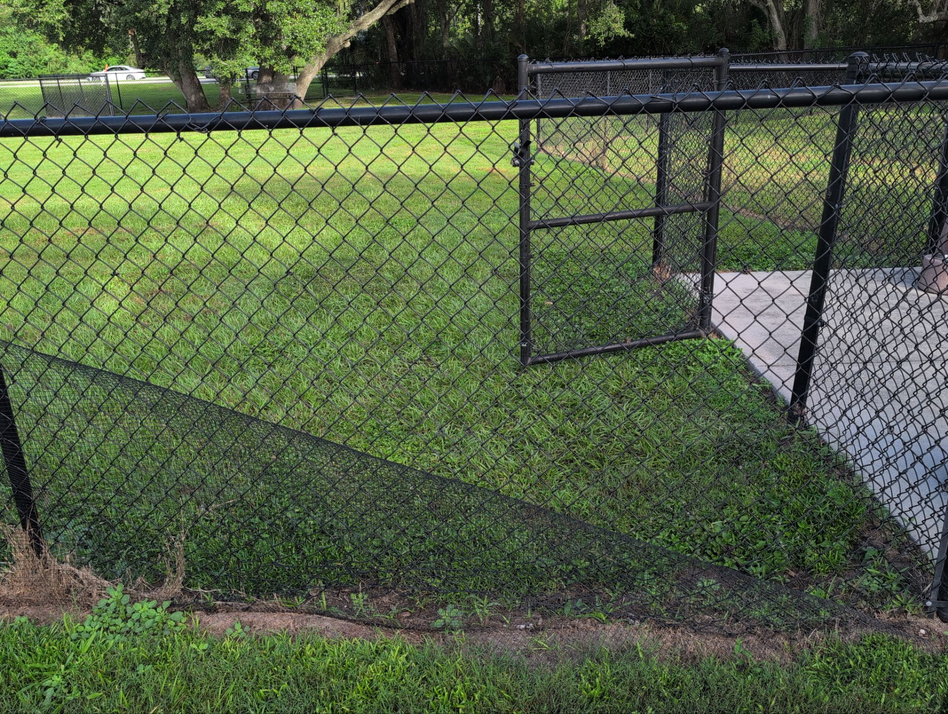 Chain-Link Fence Repair by
M.A.B. Landscaping & Property Maintenance
