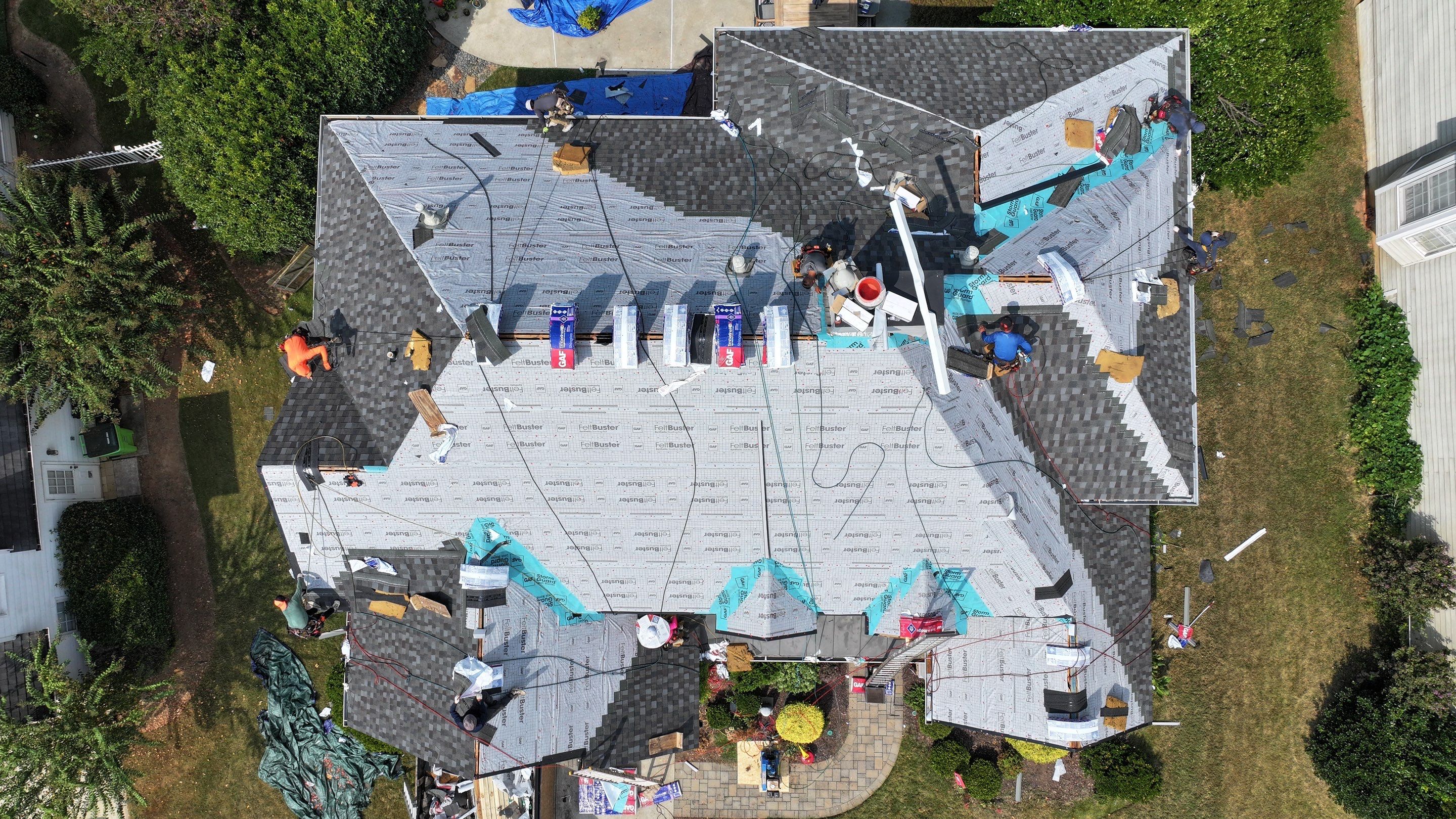 GAF Timberline HDZ in Appalachian Sky by Element Pros Roofing, LLC