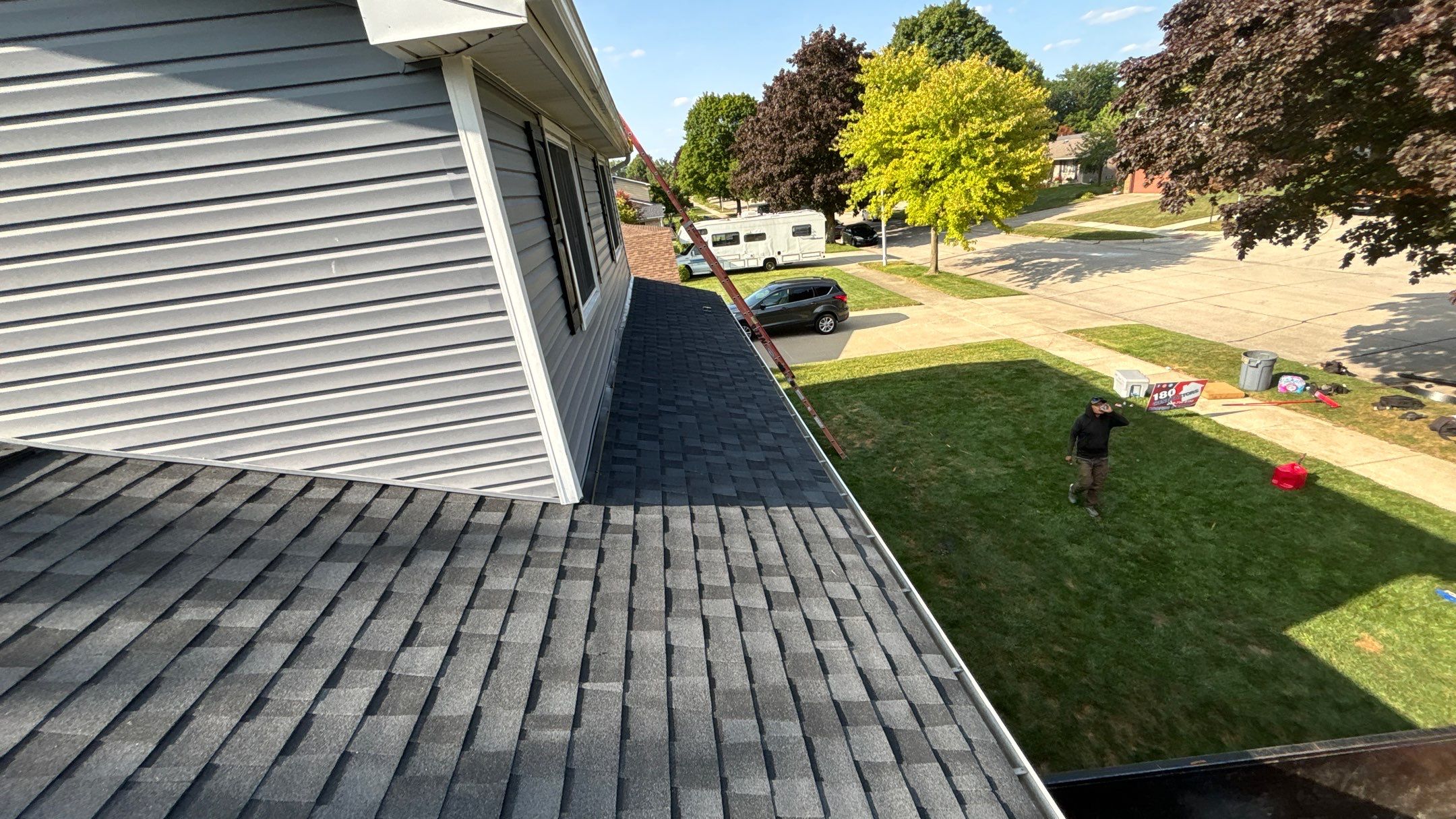 Roof Replacement using CertainTeed Landmark by 180 Contractors