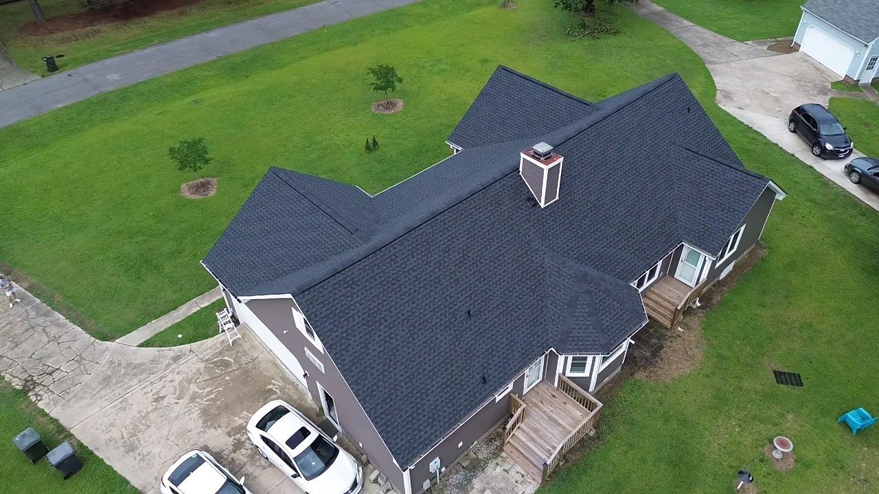 GAF HDZ Charcoal by Skybird Roofing