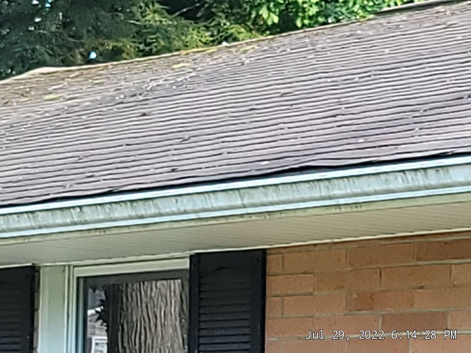 ATLAS PINNACLE COLOR: COASTAL GRANITE DRIP EDGE: BLACK by Eagle Eye Roofing