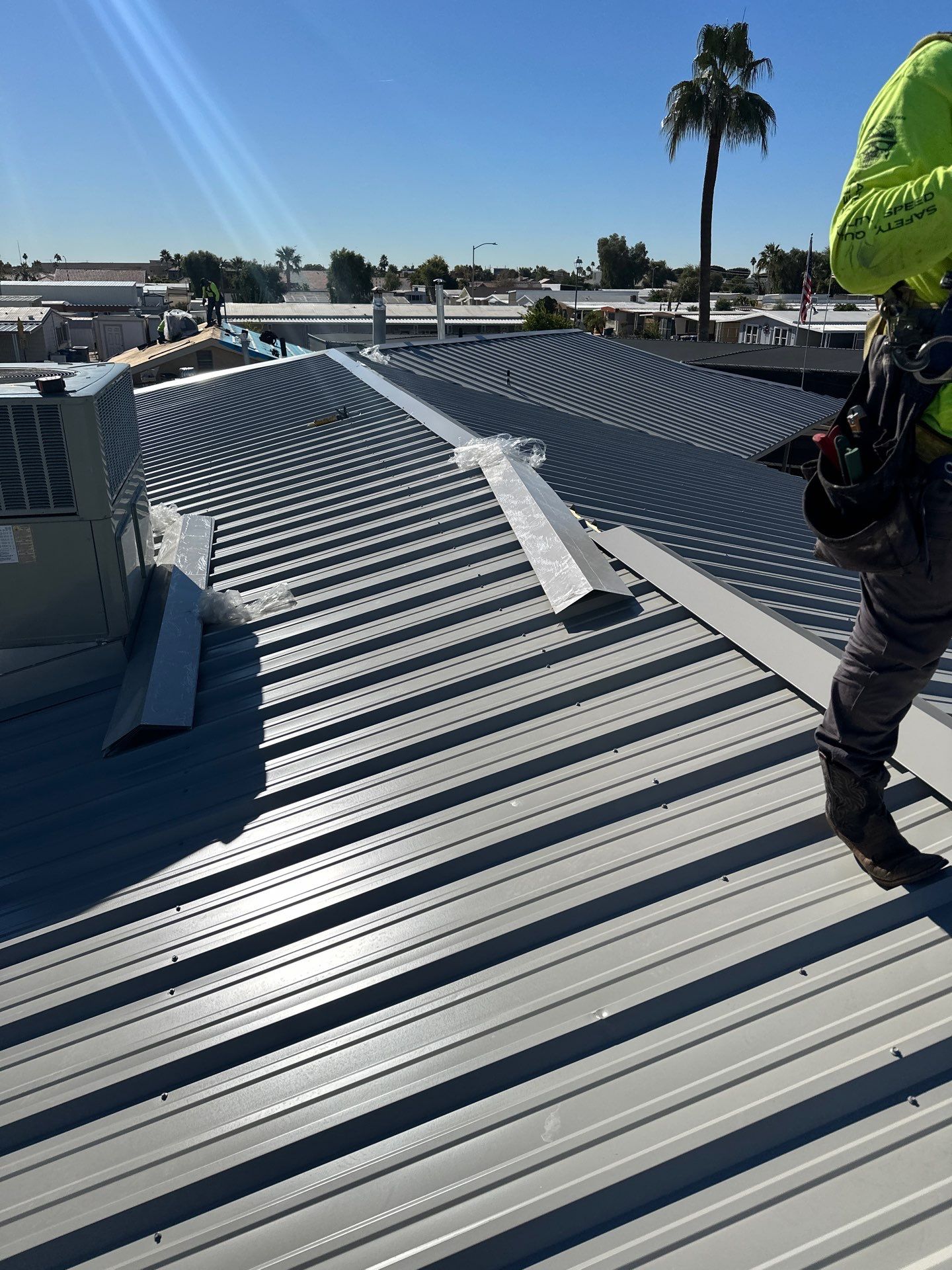 Galvalume Exposed Fastener by Reimagine Roofing