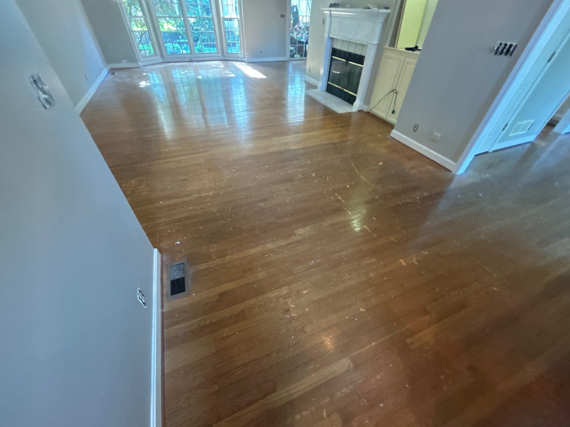 Hardwood Floor Refinish by Footprints Floors Kentucky