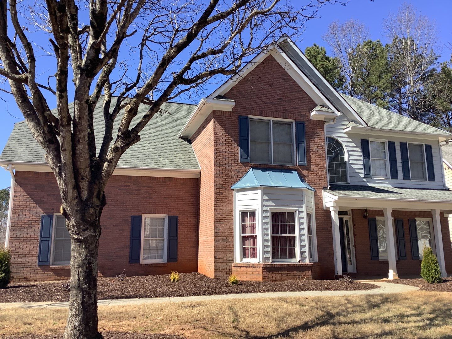 Comprehensive Exterior Renovation Featuring James Hardie Siding in Suwanee by Swift Home Renovations