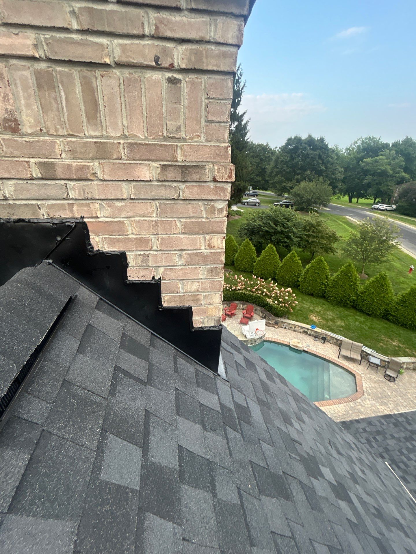 Great Falls : residential Roof with CertainTeed Landmark Pro in Max Def Moire Black  by RM Banning, Inc.