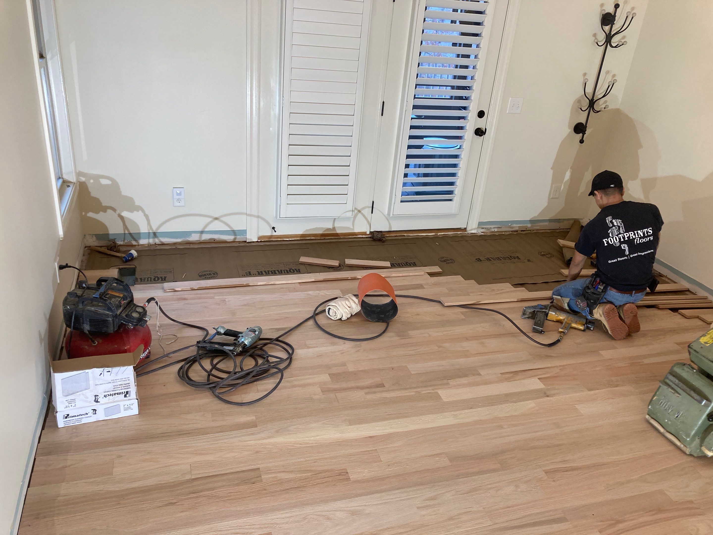 Hardwood Install/Refinish by Footprints Floors of Nashville