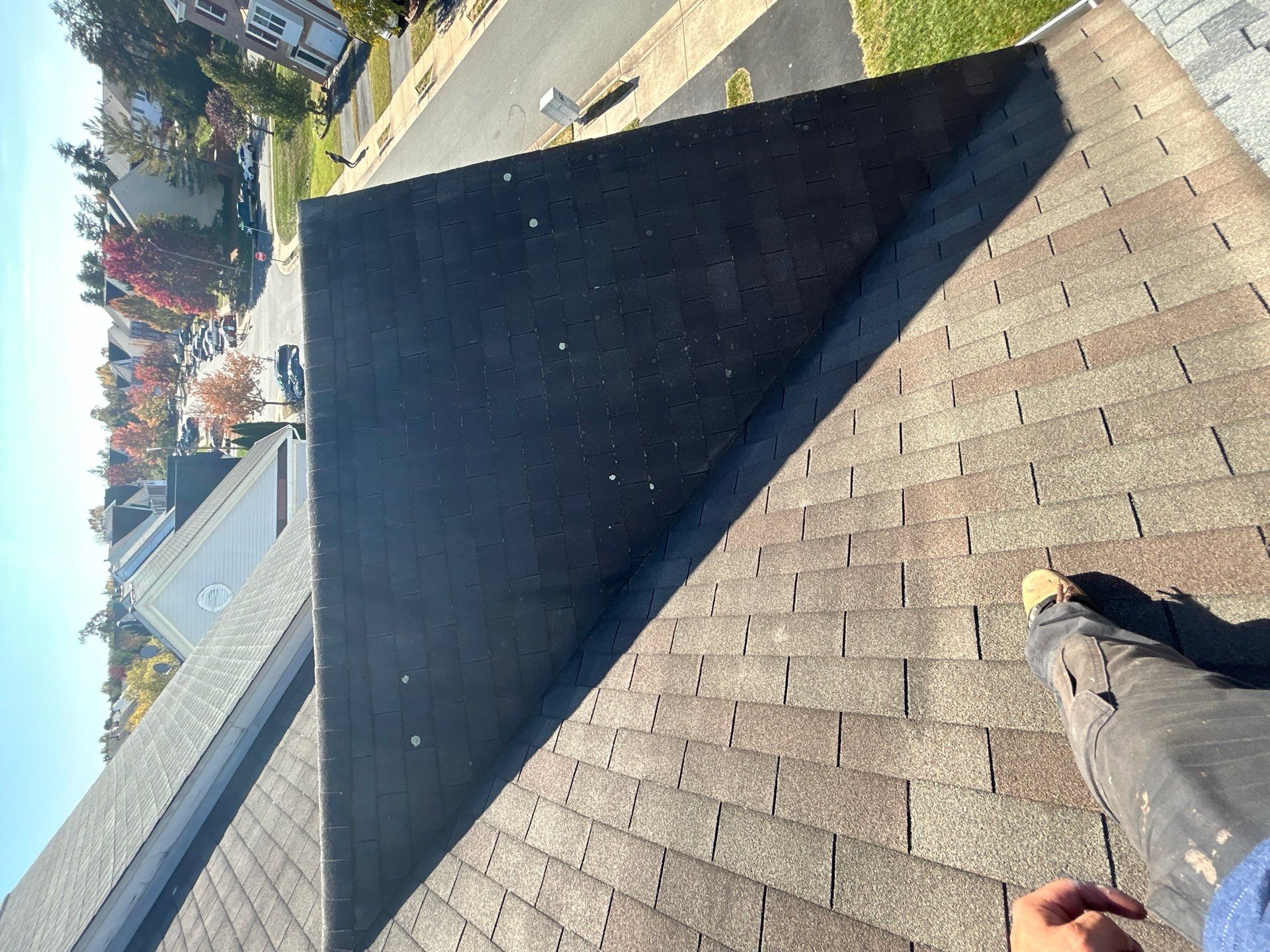 Bristow: Residential Roof Replacement with CertainTeed Landmark Pro in Max Def Colonial Slate by RM Banning, Inc.
