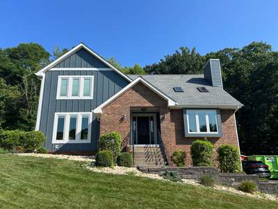 James Hardie Board and Batten Home Siding Renovation in Coraopolis