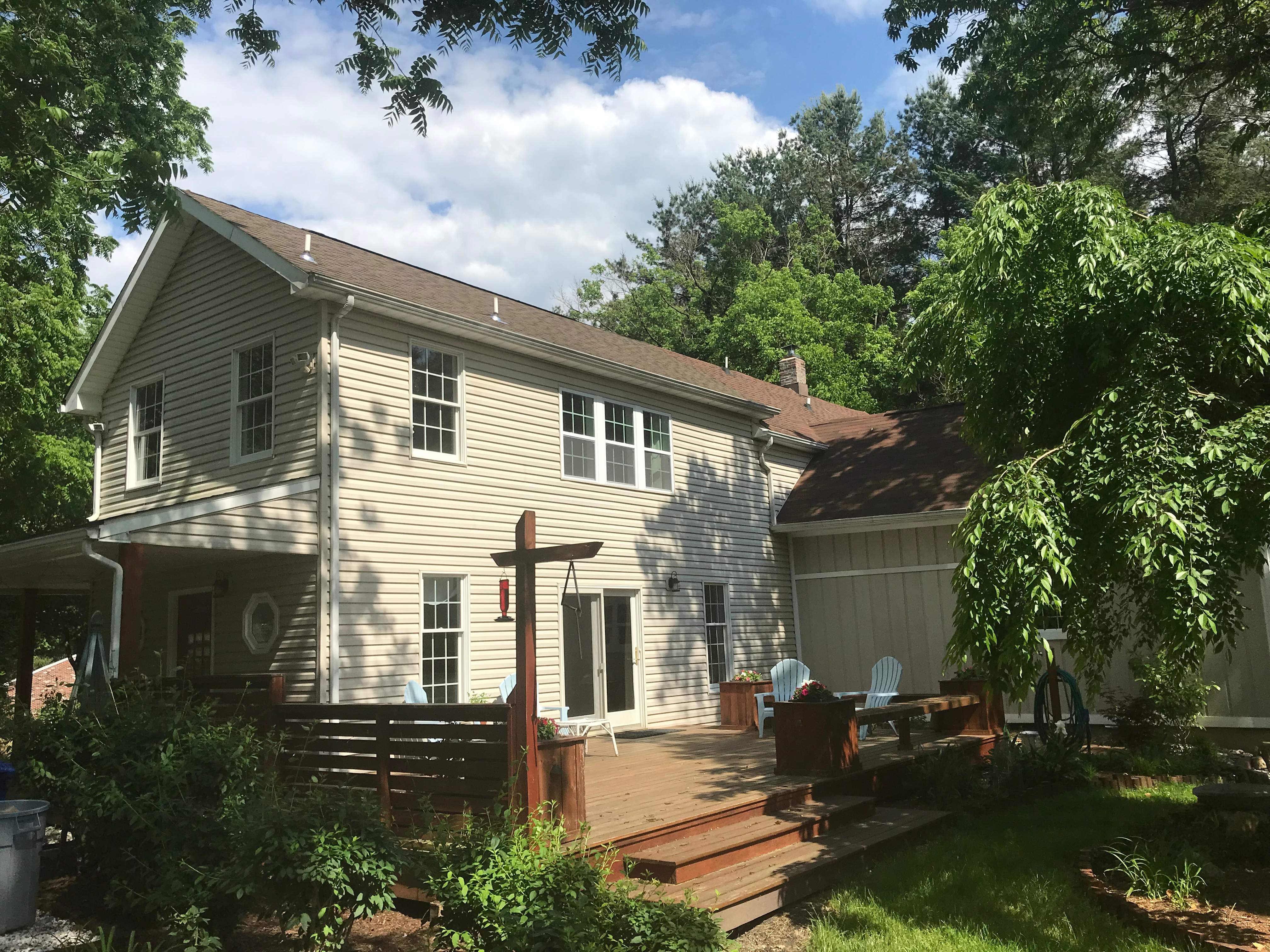 Residential Roofing Installation using Resawn Shake Shingles by Alpha Design Services
