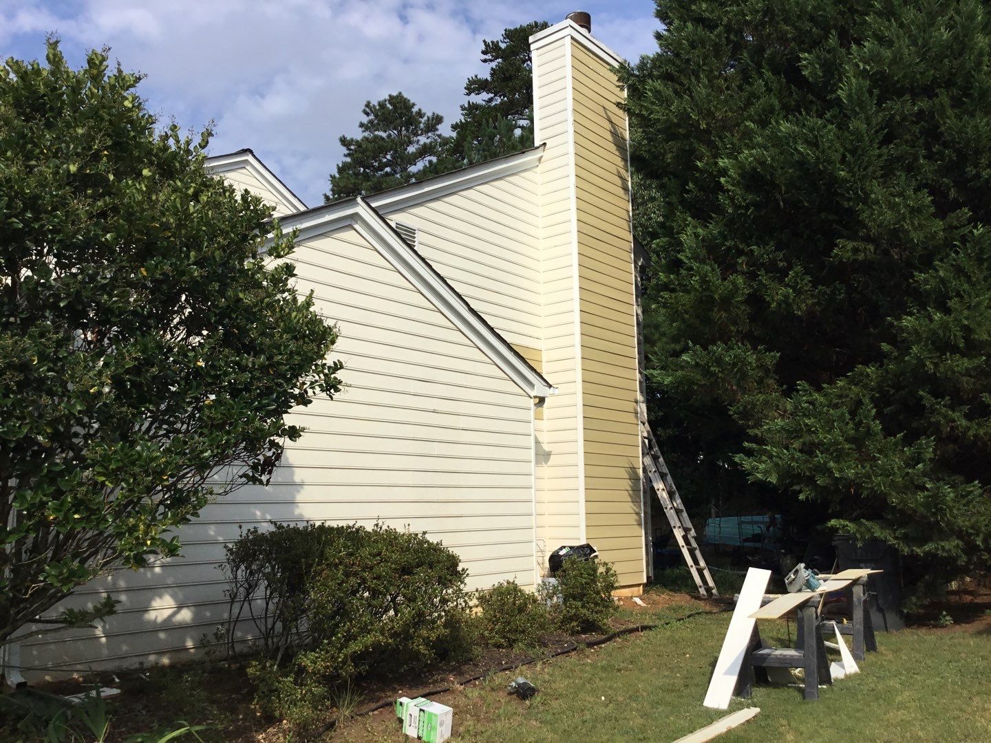 Carpentry Repairs and Exterior Painting for Suwanee Residence by Swift Home Renovations