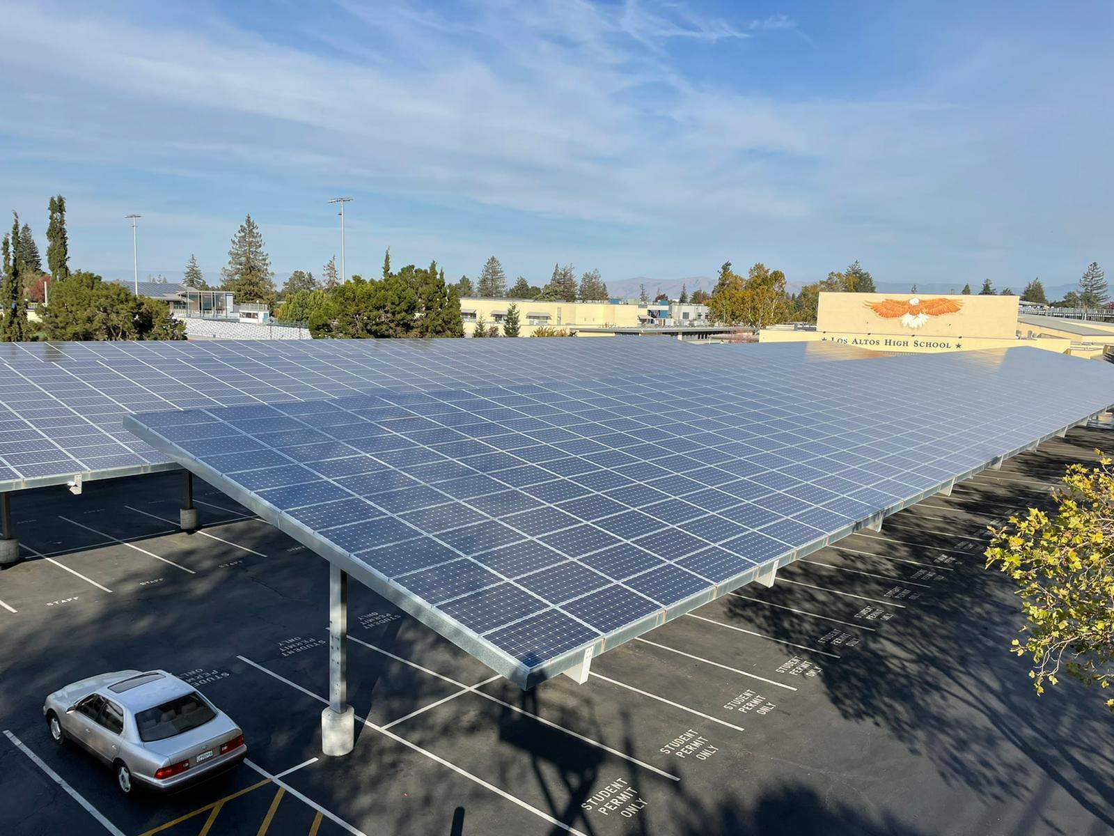 Los Alots Commercial Solar Panel Cleaning by All One Solar Shine