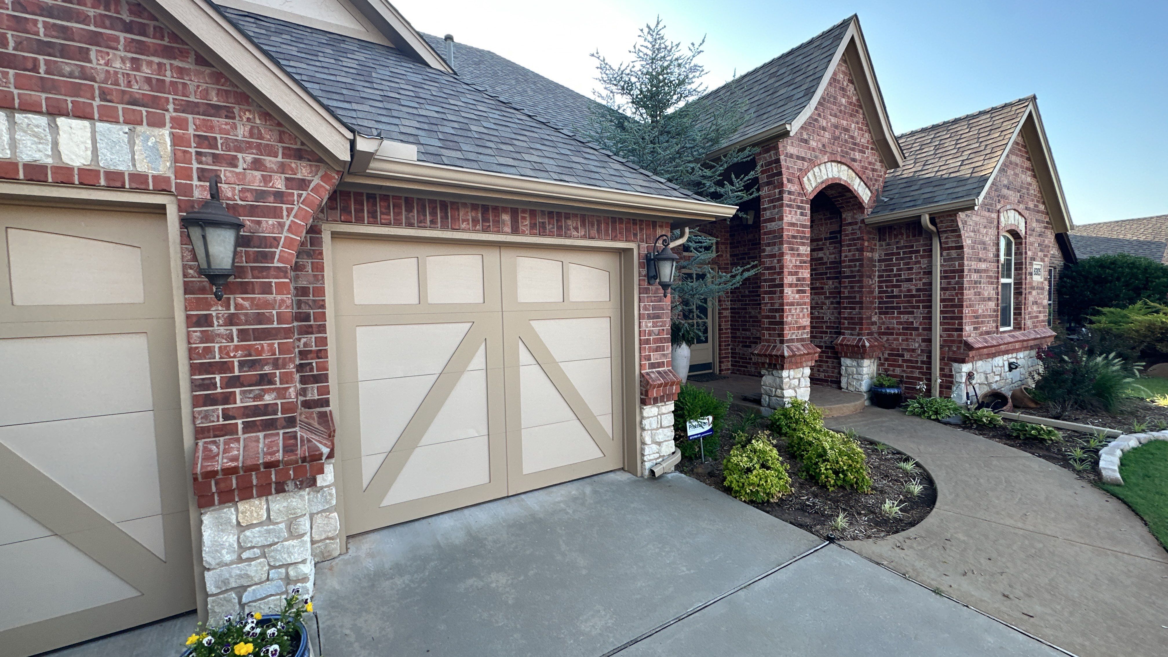 Reroof using GAF HDZ - Weathered Wood by Castillo Roofing