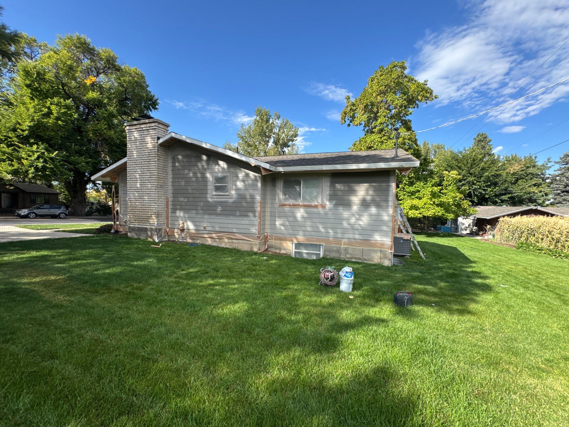Project in Lindon, Ut by Master Rain Gutters.