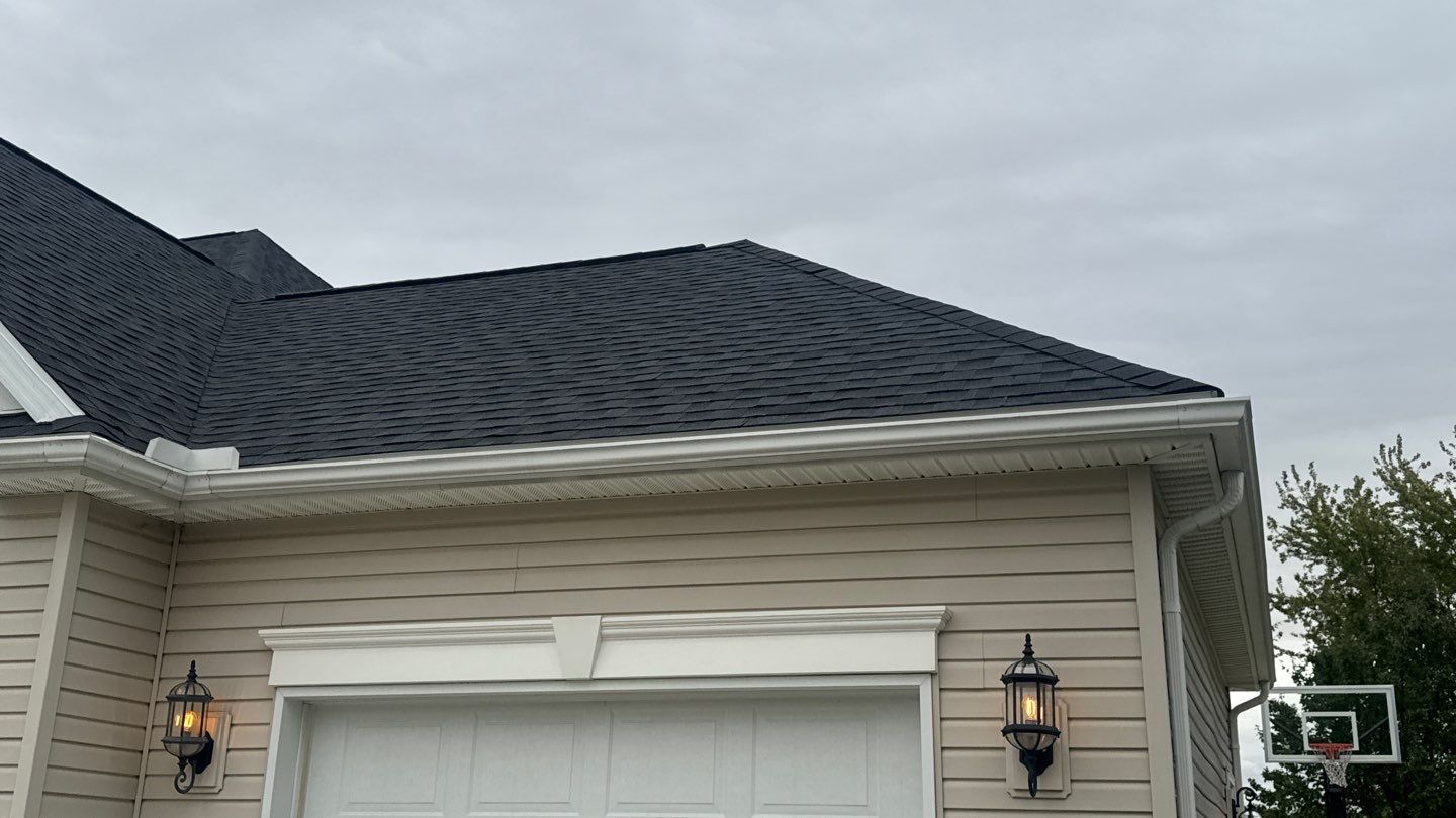 Residential Roofing Installation using GAF Timberline HDZ Charcoal by Nitro Roofing and Construction