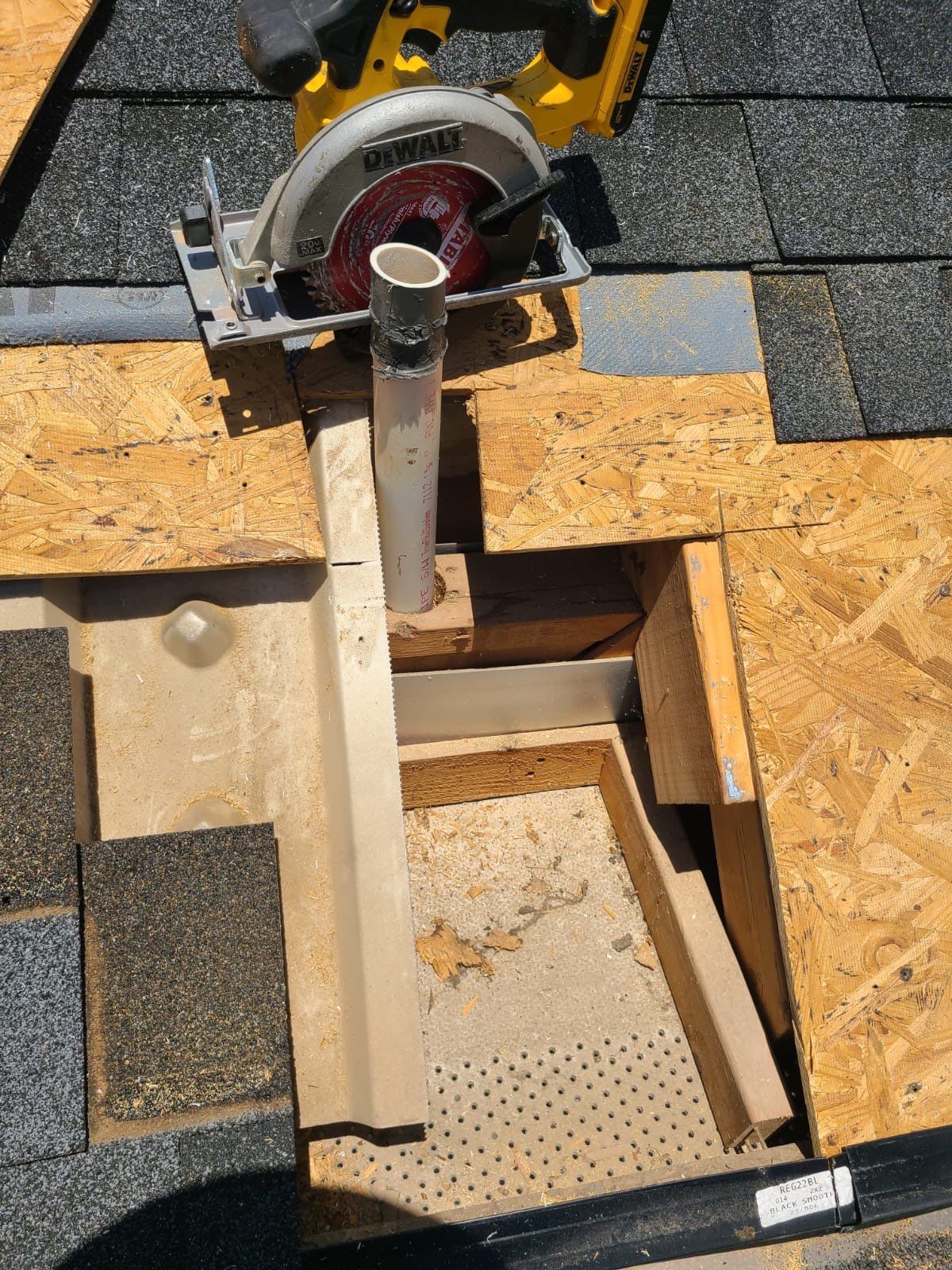 Hail Damage using Owen's Corning Duration (Lifetime) Shingles by Roof Repair Services LLC