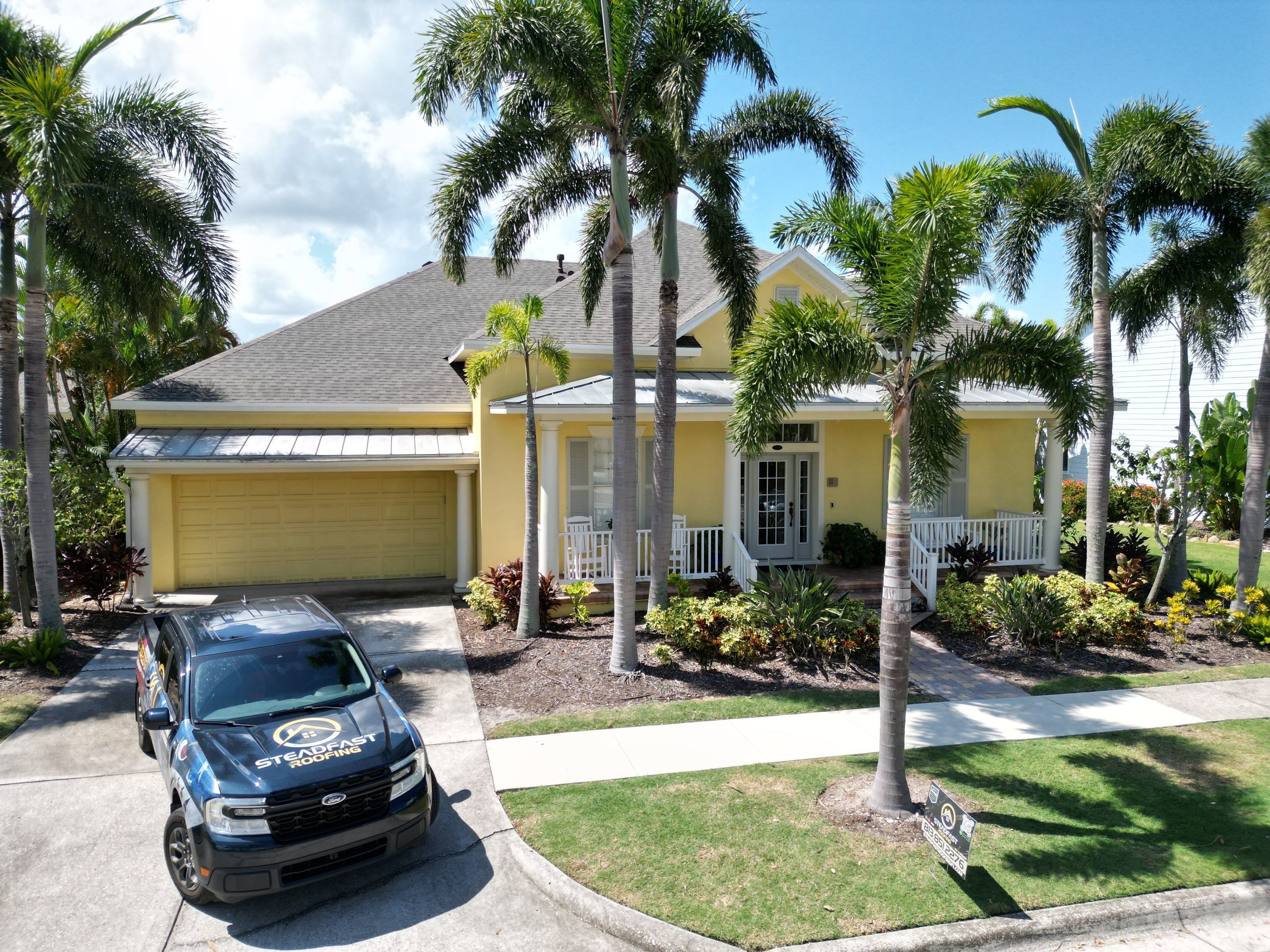 Roof Replacement in Apollo Beach, FL. by Steadfast Roofing 