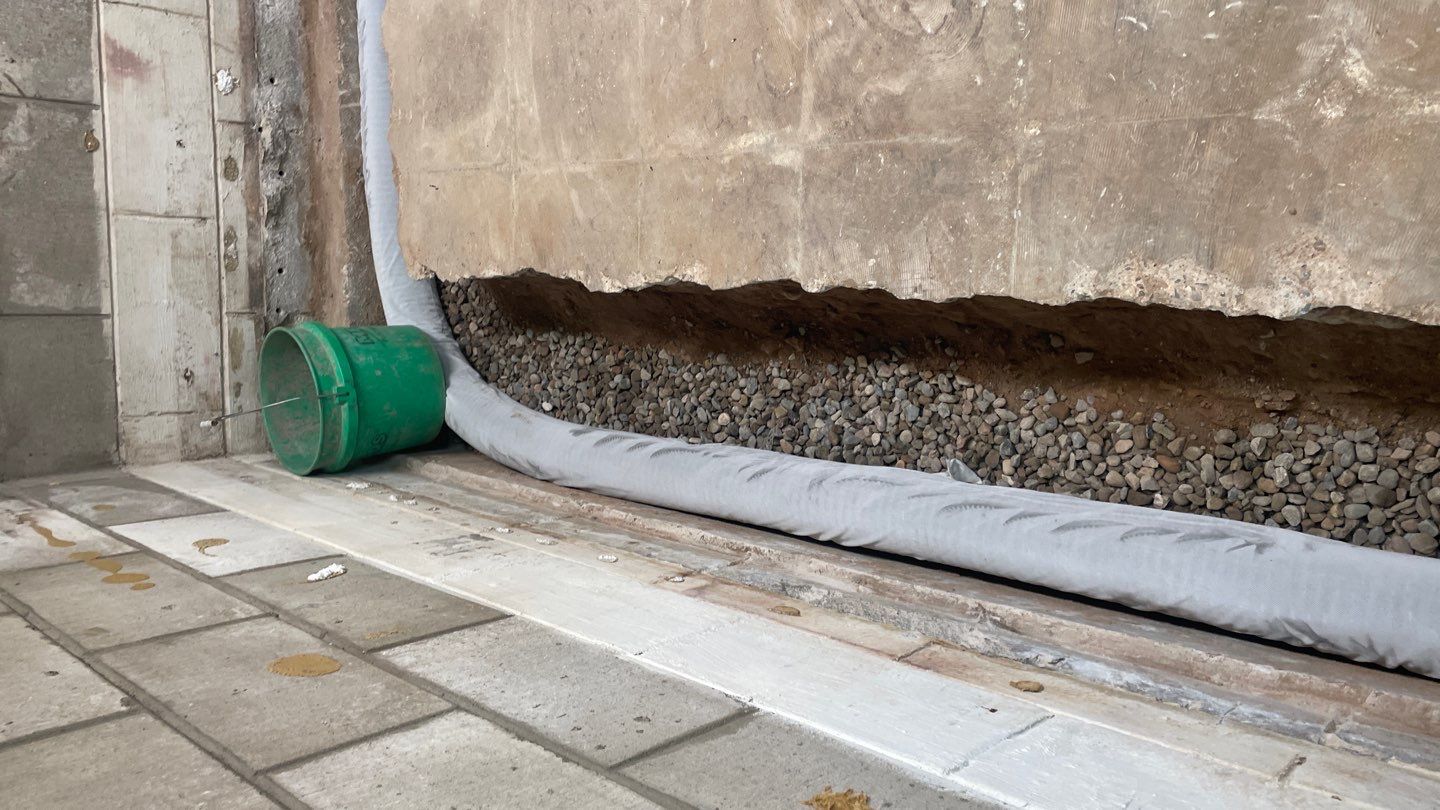 Interior Drain Tile & Sump System in St. Paul, MN by Waterproofing Northeast
