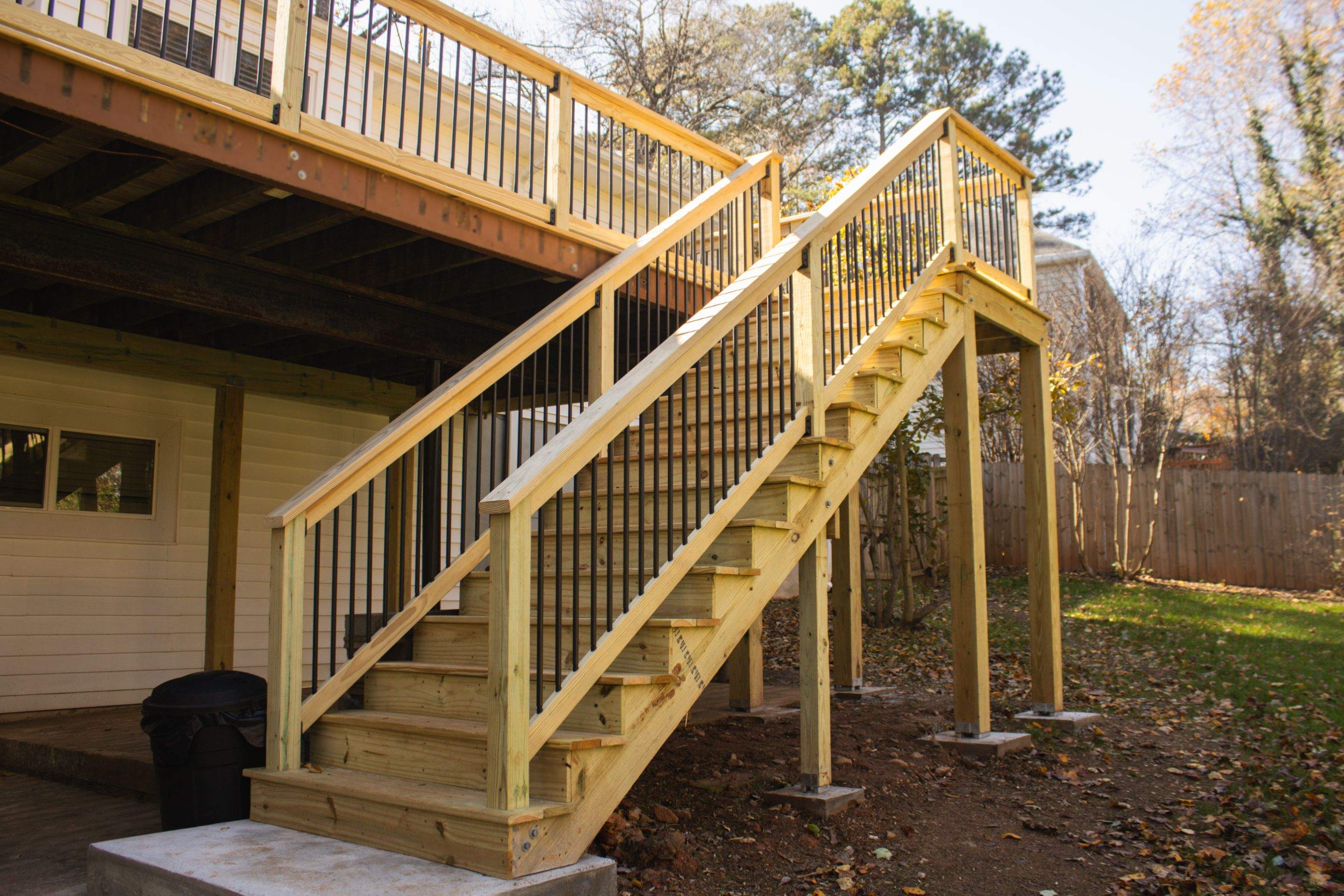 Deck Resurface using Pressure Treated Pine in Lilburn, GA by Nelson Exteriors