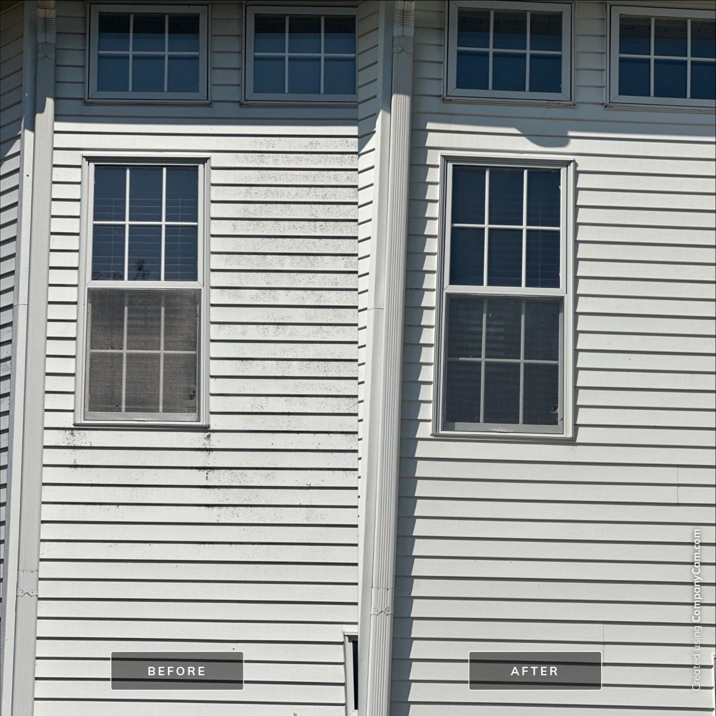 Project in McHenry by Simmons Power & Soft Washing