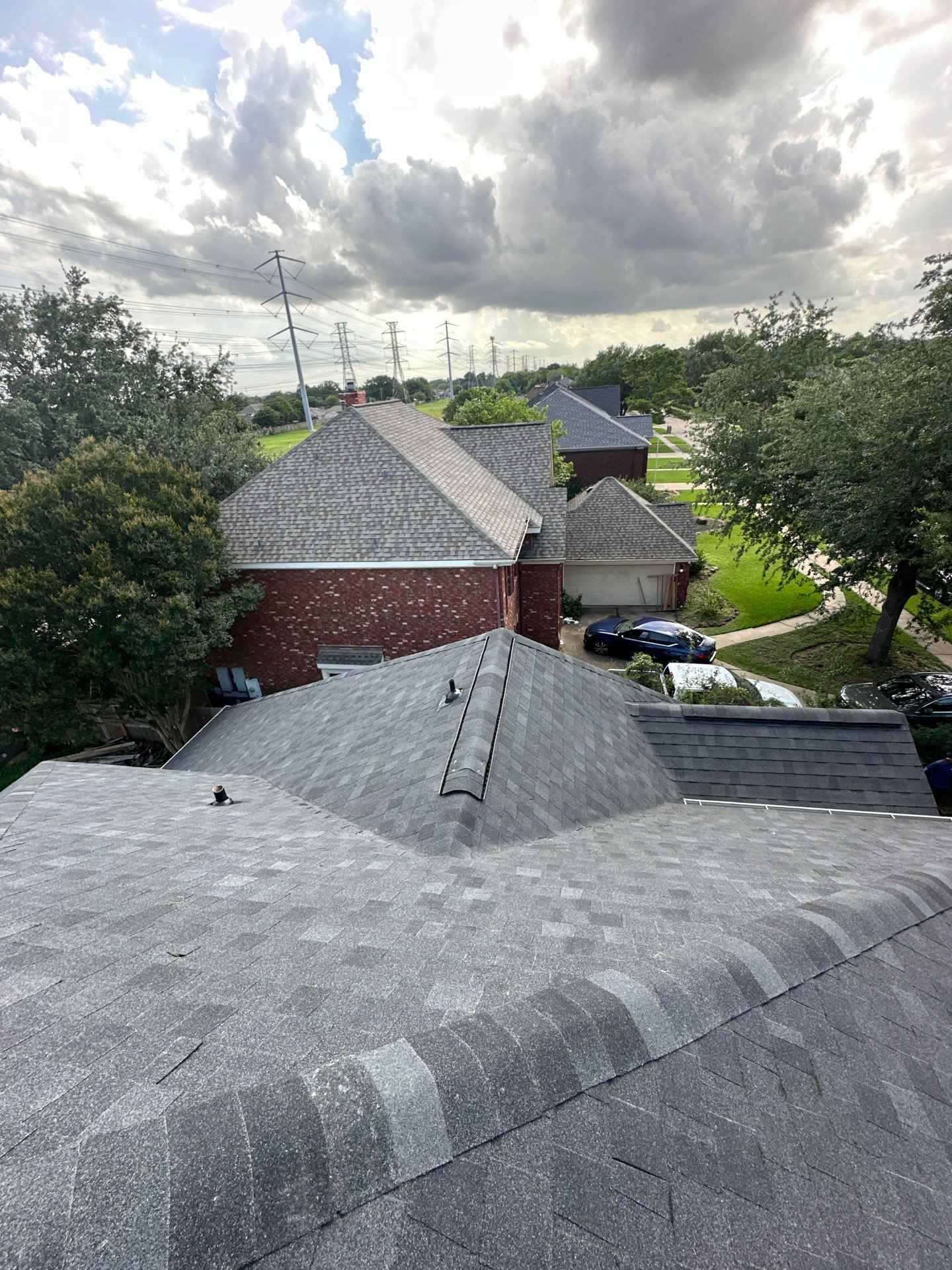 Project in Deer Park by Motion Roofing