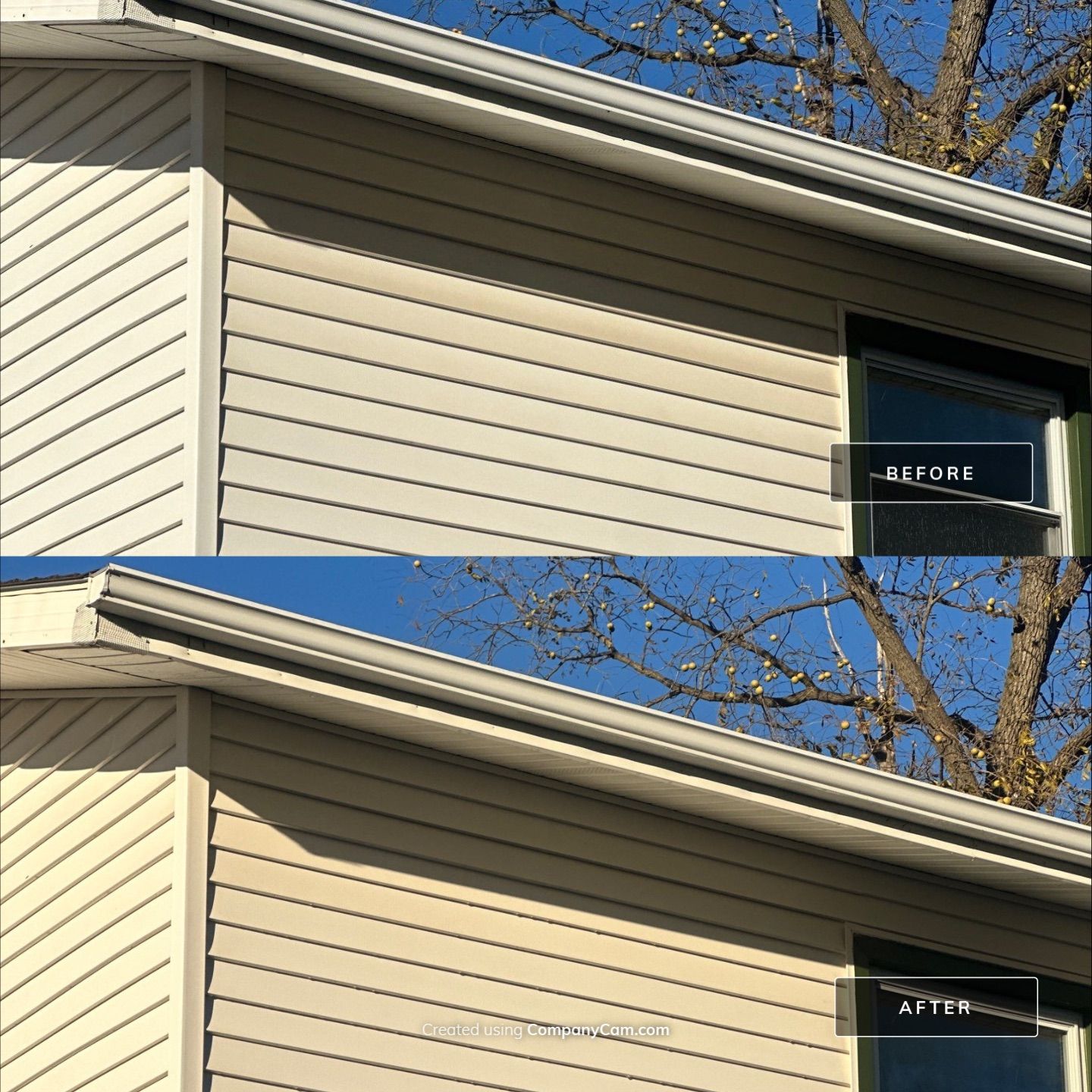 Project in Round Lake Beach by Simmons Power & Soft Washing
